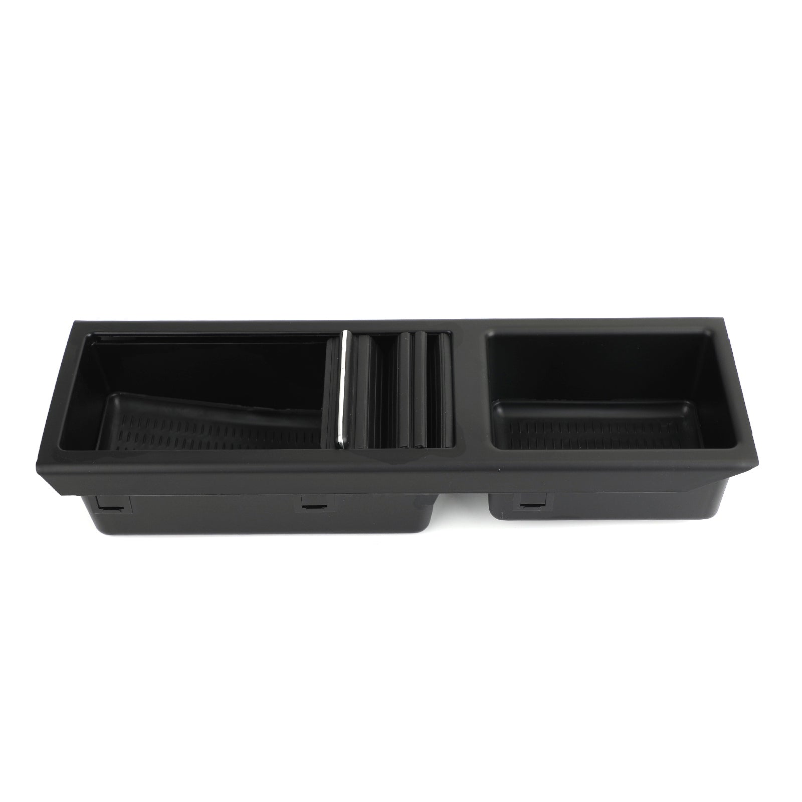 Porte-gobelets Console Centrale Pour BMW E46 Série 3 (1999-2006) - 2 Emplacements + Rangement Pièces - Noir Ou Carbone