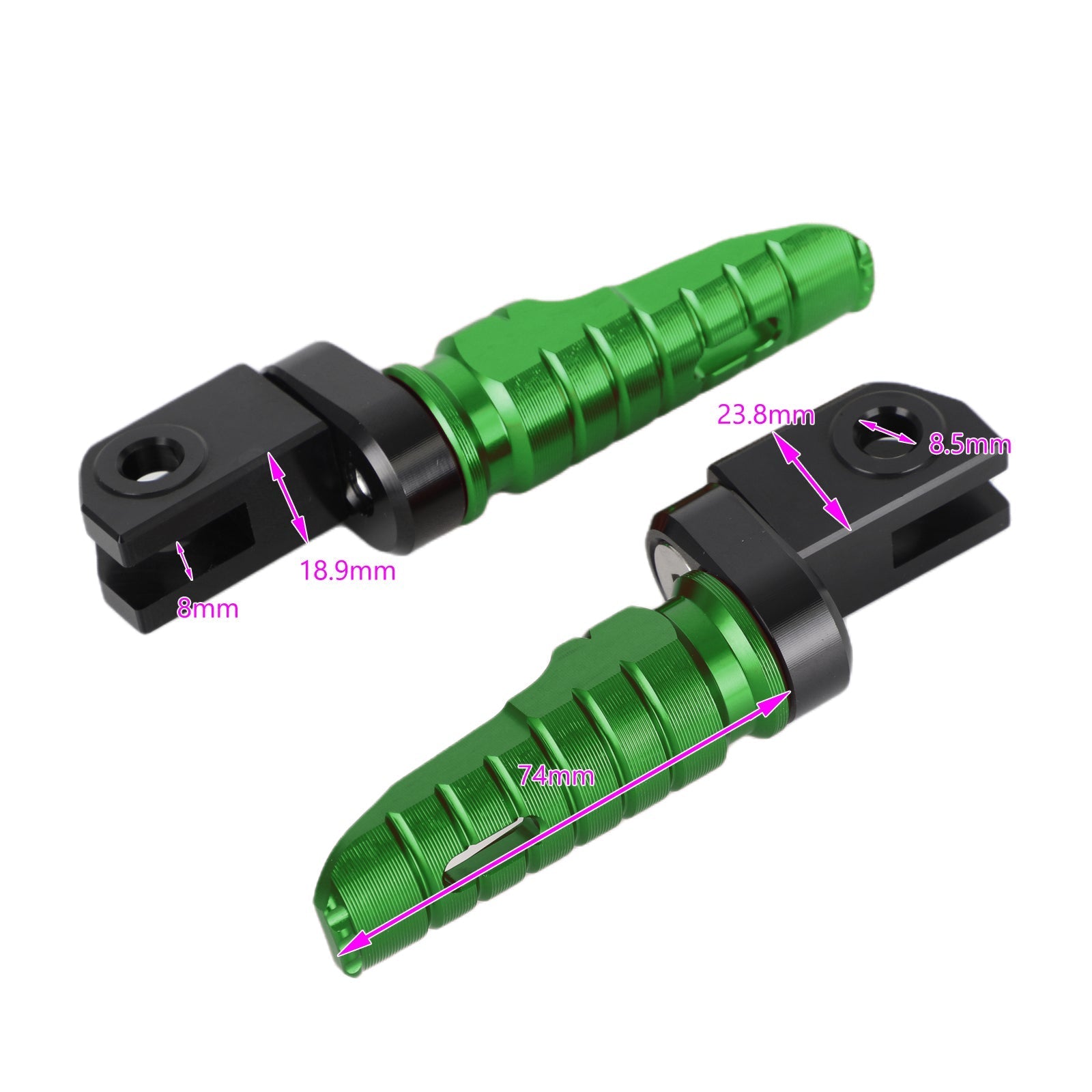 Poggiapiedi davanti a poggiapiedi per Aprilia RSV4 Factory 2009-2022 Tuono 660 2021-2022 Generico