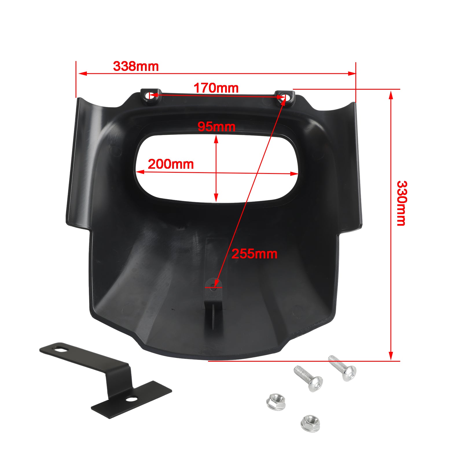 Maschera per fari prima del faro, cappuccio per M8 Softail Fat Bob FXFB 2018 - 2022