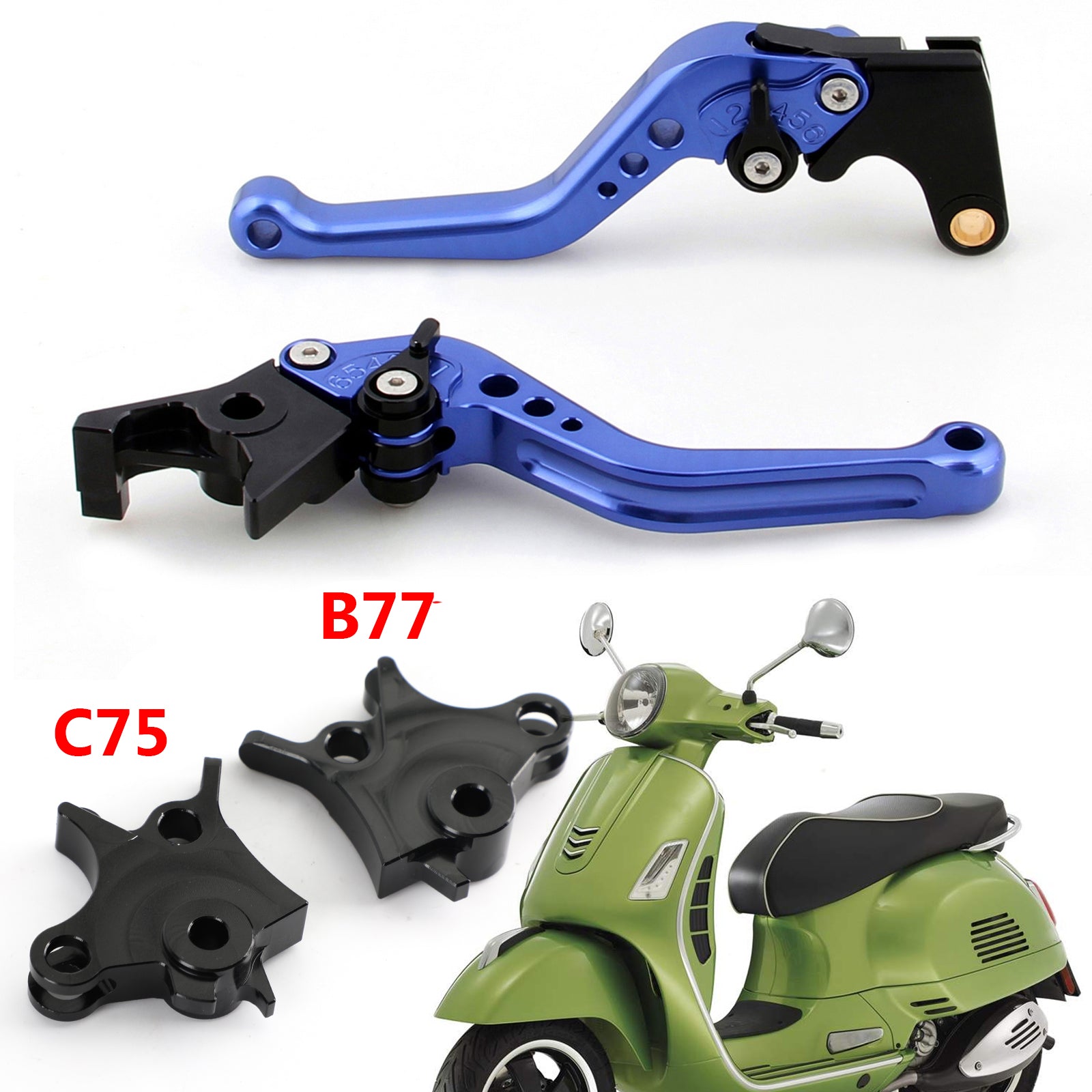 Motocikel kratke lovske ročice za BMW R1200GS Adventure (LC) 2014-2018 Generic