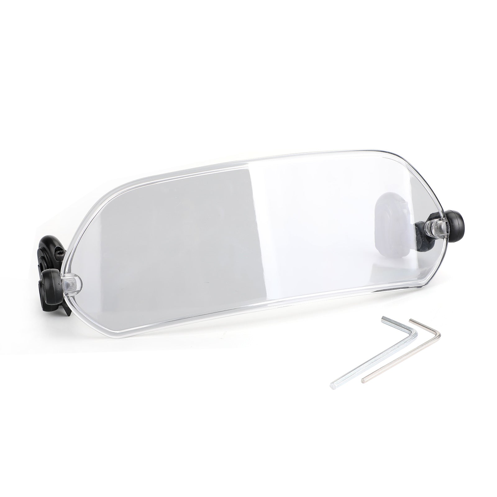 Clip regolabile in moto sul deflettore del vento di espansione del parabrezza