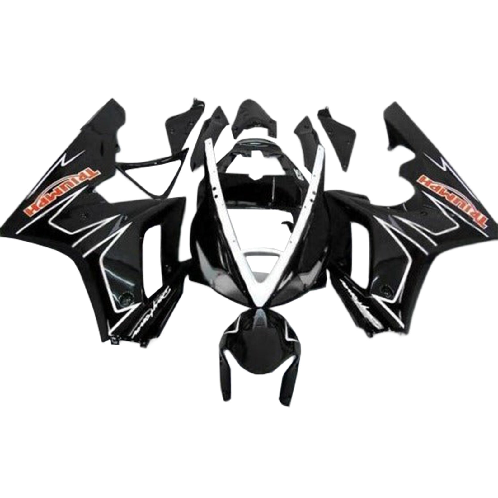 Amotopart Triumph Daytona 675 2006-2008 Kit carenatura carrozzeria in plastica ABS
