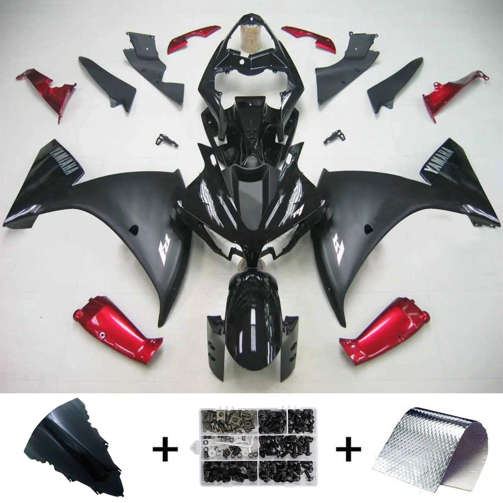 Kit de carenado Amotopart para Yamaha YZF 1000 R1 2012-2014 genérico