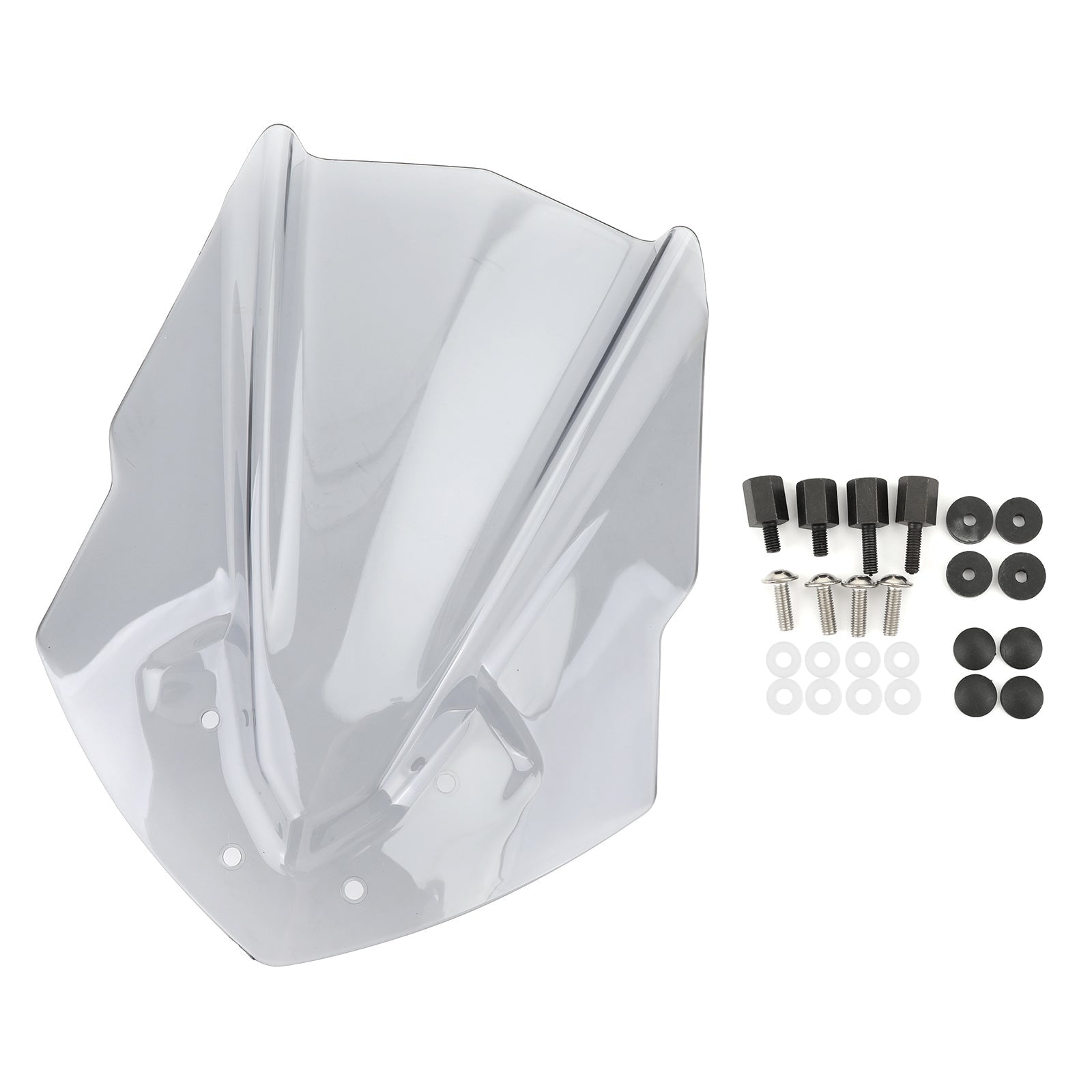 Parabrezza motociclistico in plastica ABS per Yamaha MT125 2015-2019 Generico