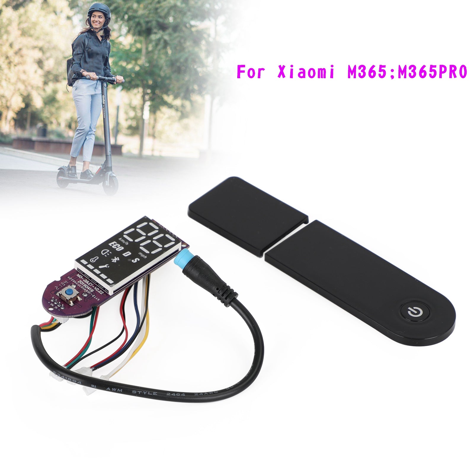 Parte di ricambio del circuito stampato dello scooter del cruscotto Bluetooth per Xiaomi M365 PRO