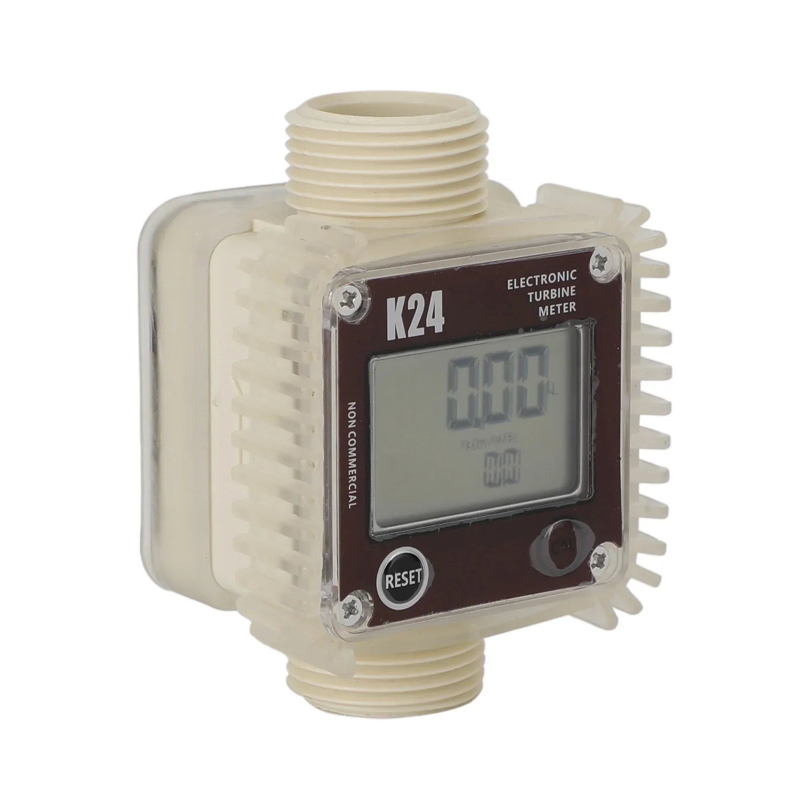 K24 Turbine digitale dieselbrandstofstroommetertester voor chemicaliën, vloeibaar water