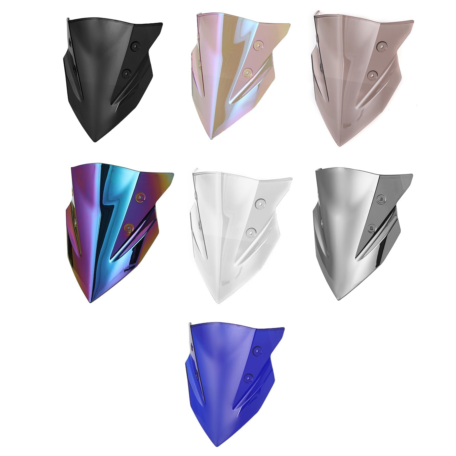 Parabrezza parabrezza per kawasaki z400 2018-2022 generico