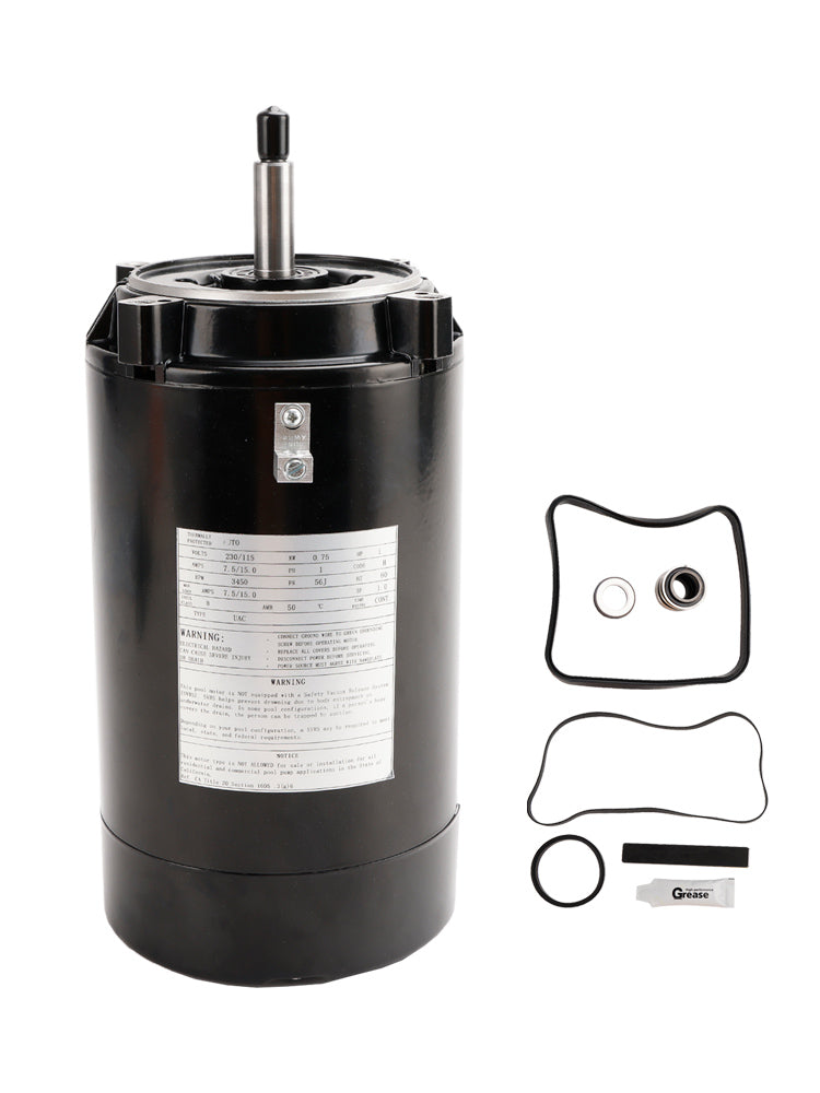 UST1102 allaspumpun moottorin ja tiivisteen vaihtosarja Hayward Max Flow -superpumppuun