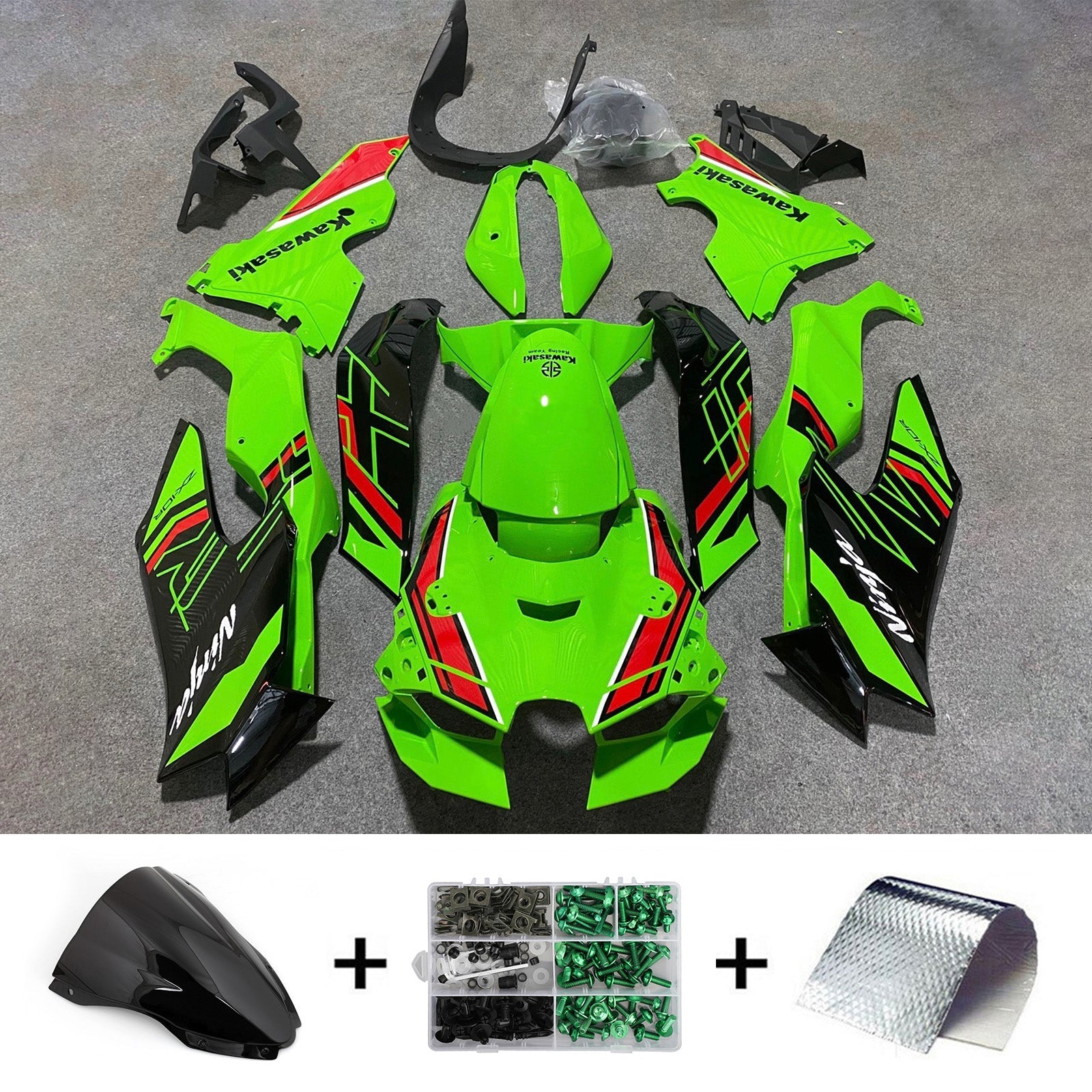 Amotopart Kawasaki ZX-10R ZX10R 2021-2023 ABS carrosseriekuipset