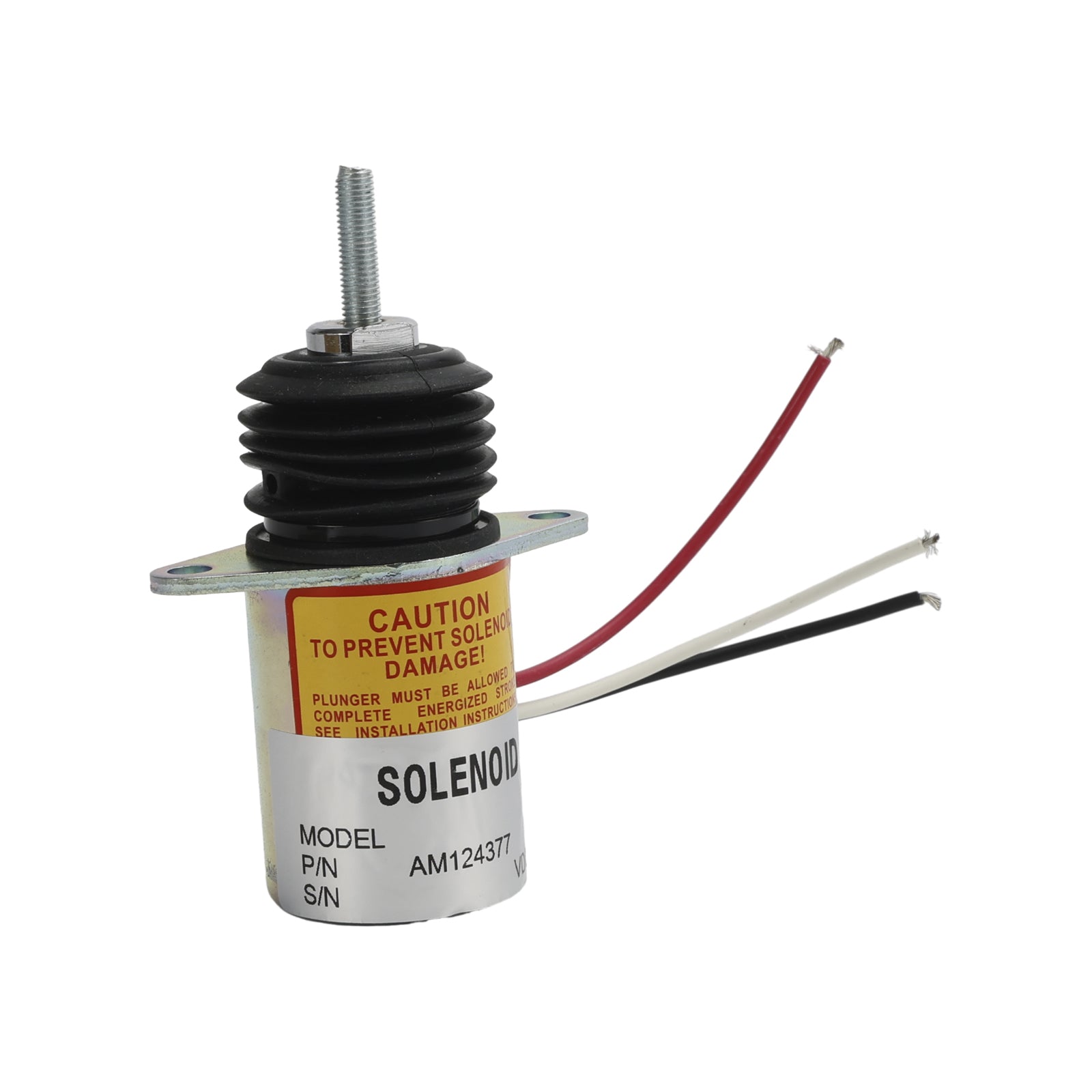 Solénoïde d'arrêt de carburant 12V, AM124379 AM124377, pour John Deere 655 755 856