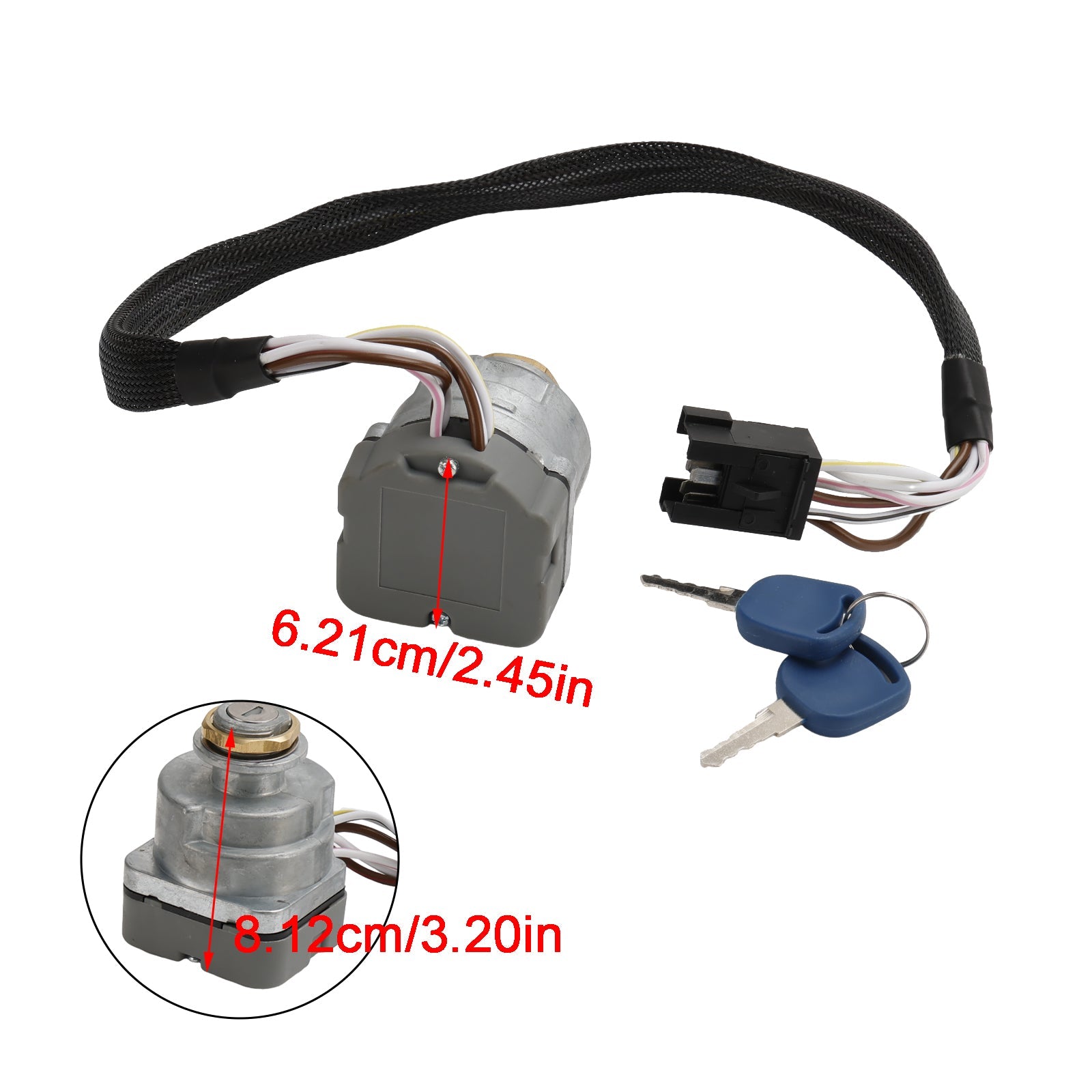 Wyłącznik zapłonu 81864288 87561528 do ciągnika Ford New Holland TS TM Series