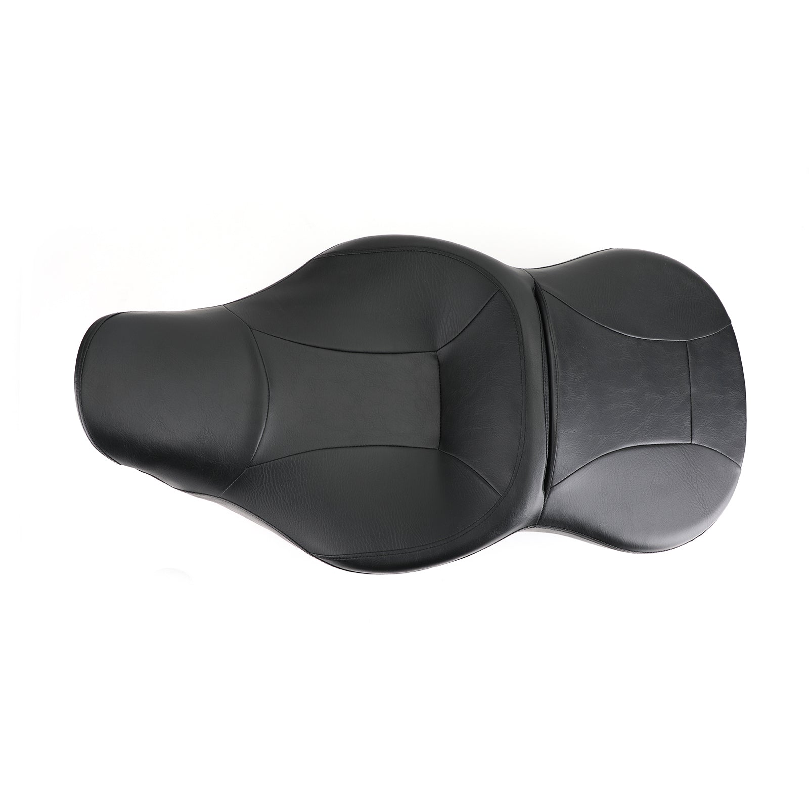 Črno osebno sedlo za 2014-2019 Touring Street Electra Glide Road King Generic