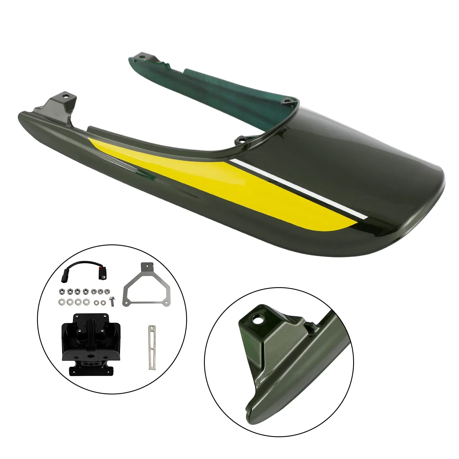 Kawasaki Z900RS 2018-2022 Ogon Fairing + Obsługa tablicy rejestracyjnej