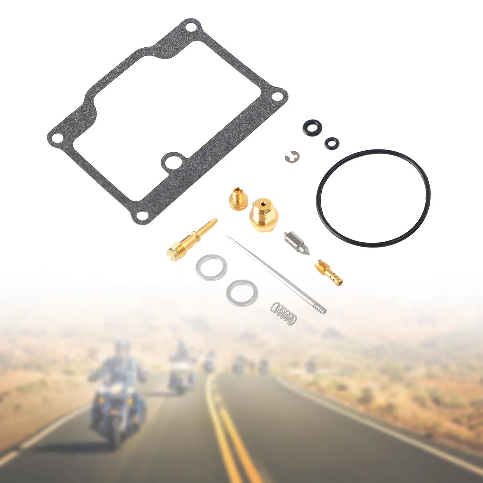 Kit di riparazione ricostruzione carburatore per Suzuki GT 380 GT380 1973-1977 generico