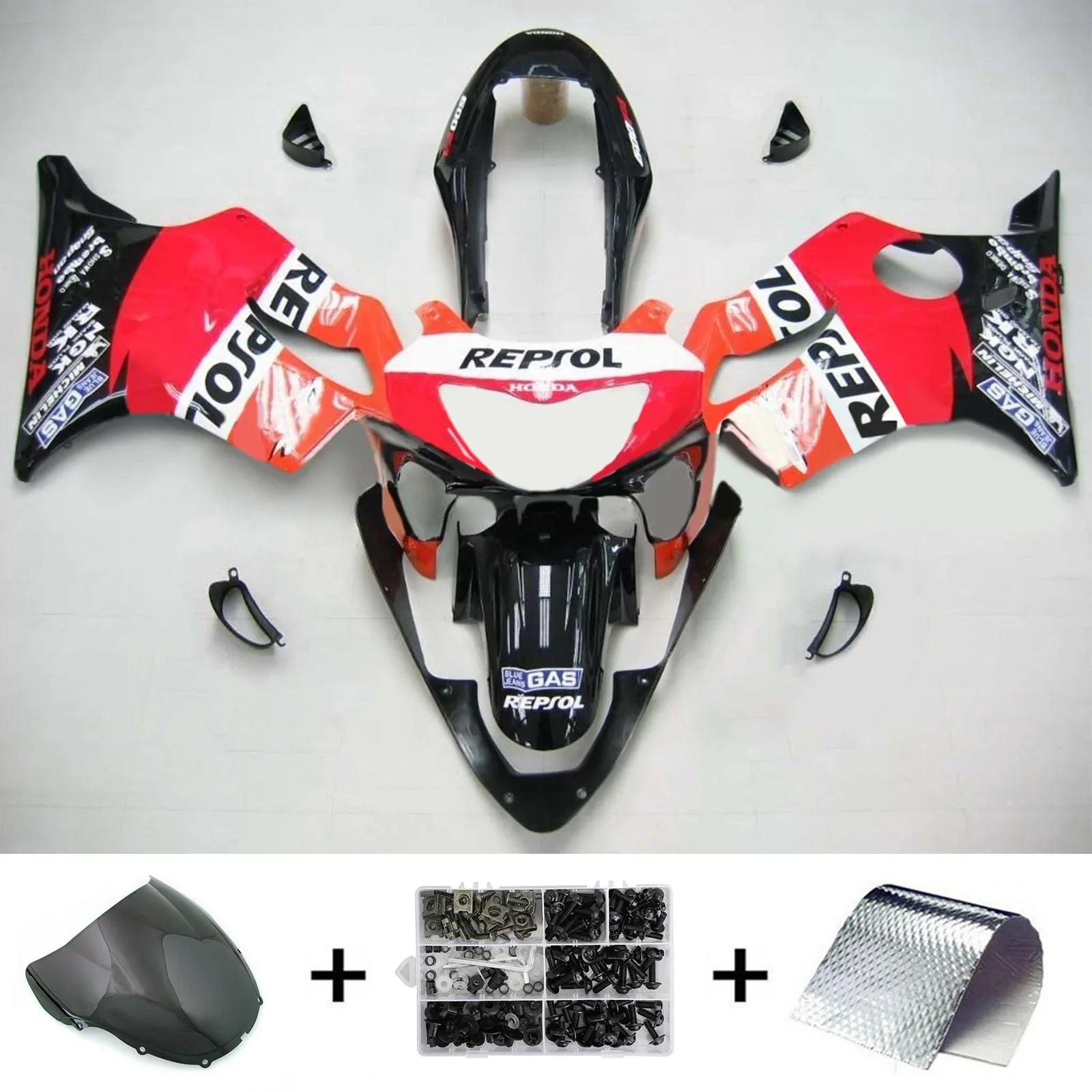 KIT DE RARENAGE AMOTOPART HONDA CBR600F4 1999-2000