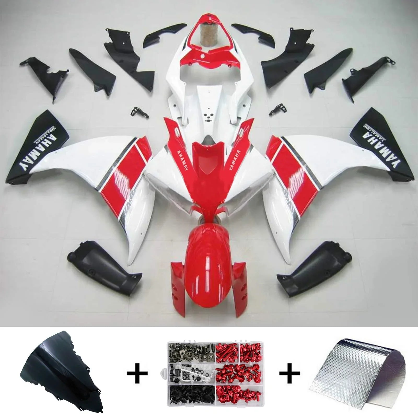 Zestaw owiewek Amotopart do Yamaha YZF 1000 R1 2012-2014 ogólny