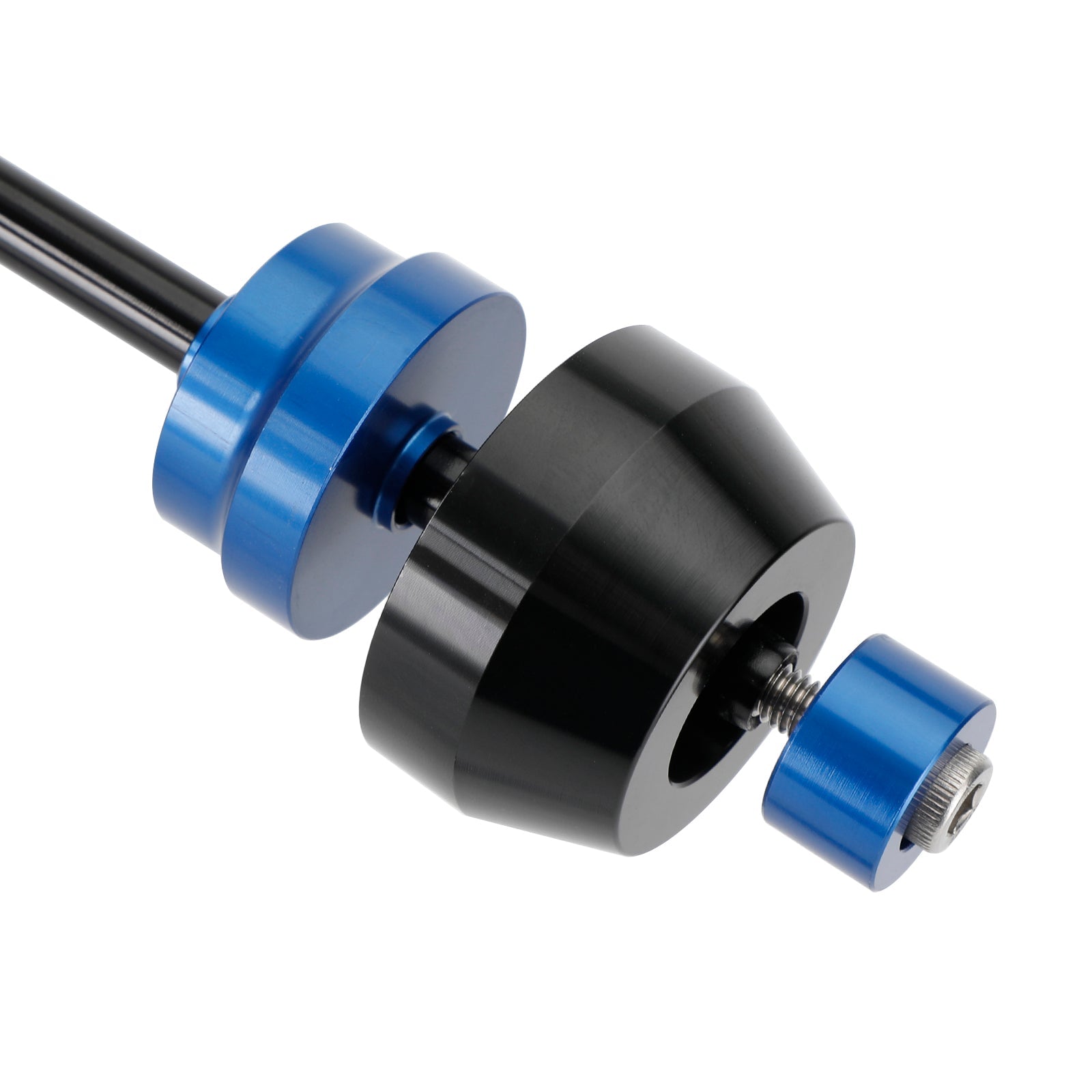 Deslizador de rueda de horquilla de eje trasero delantero CNC azul adecuado para Yamaha Yzf-R7 Yzf R7 21-23