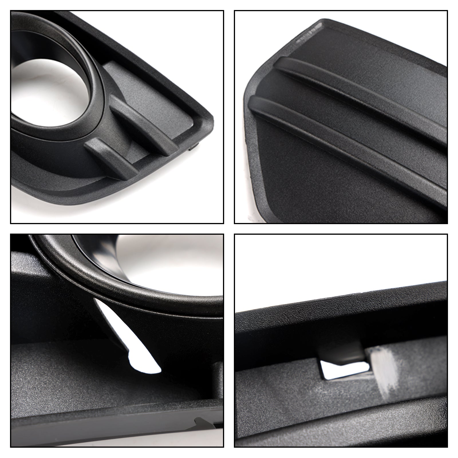 Audi Q5 2009-2012 2 delen voorste bumper grill mist lichtlampdeksel