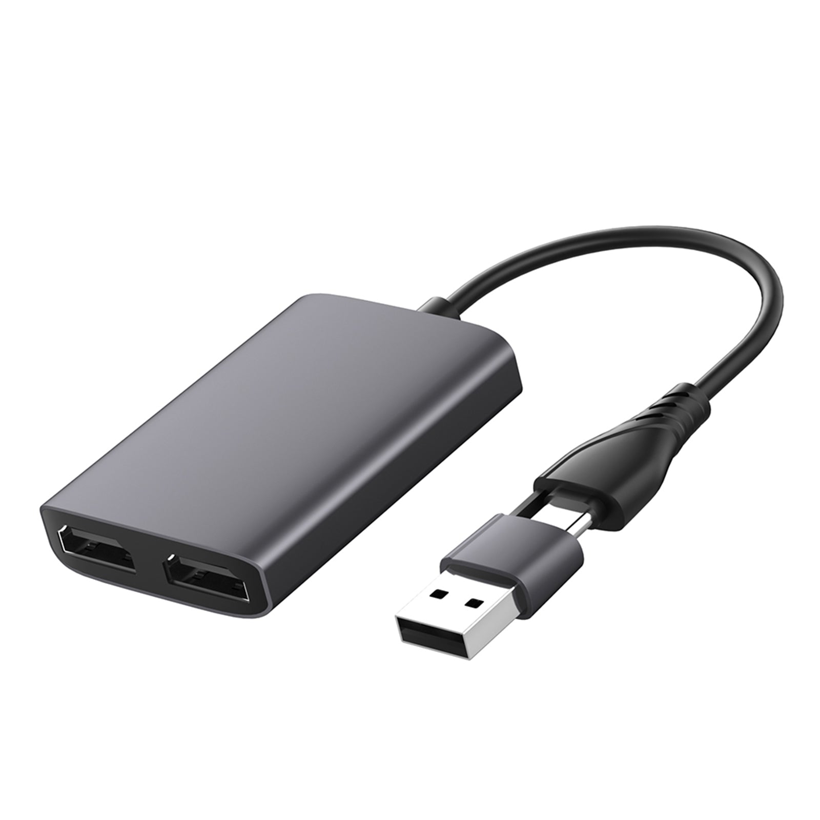 Adattatore da tipo C/USB3.0 a doppio HDMI per hub Apple M1 M2 Mac Windows tipo C/USB3.0