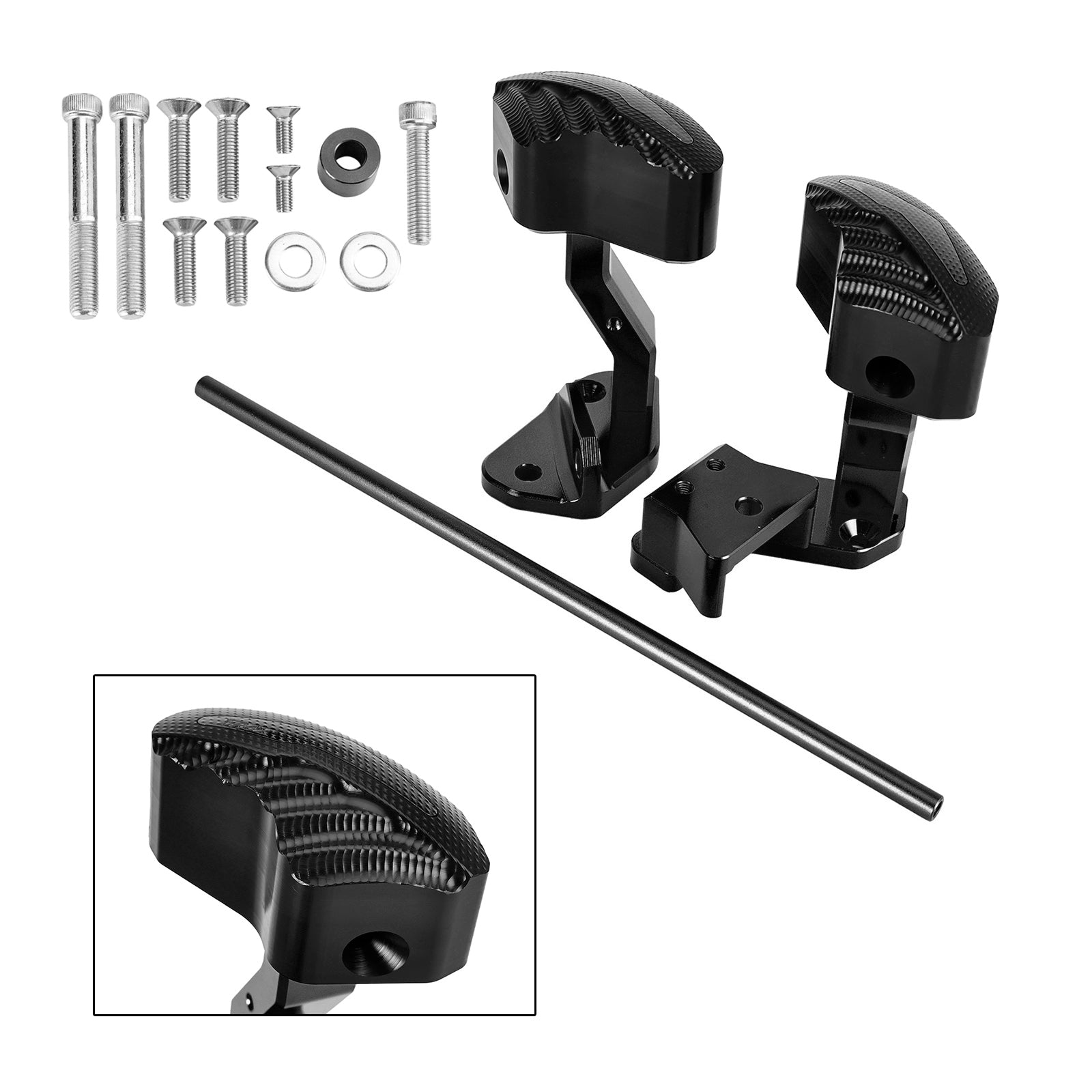 Suzuki GSXR1300 Hayabusa 2021-2023 Staattorin moottorin liukusäädin CNC Protector Pad