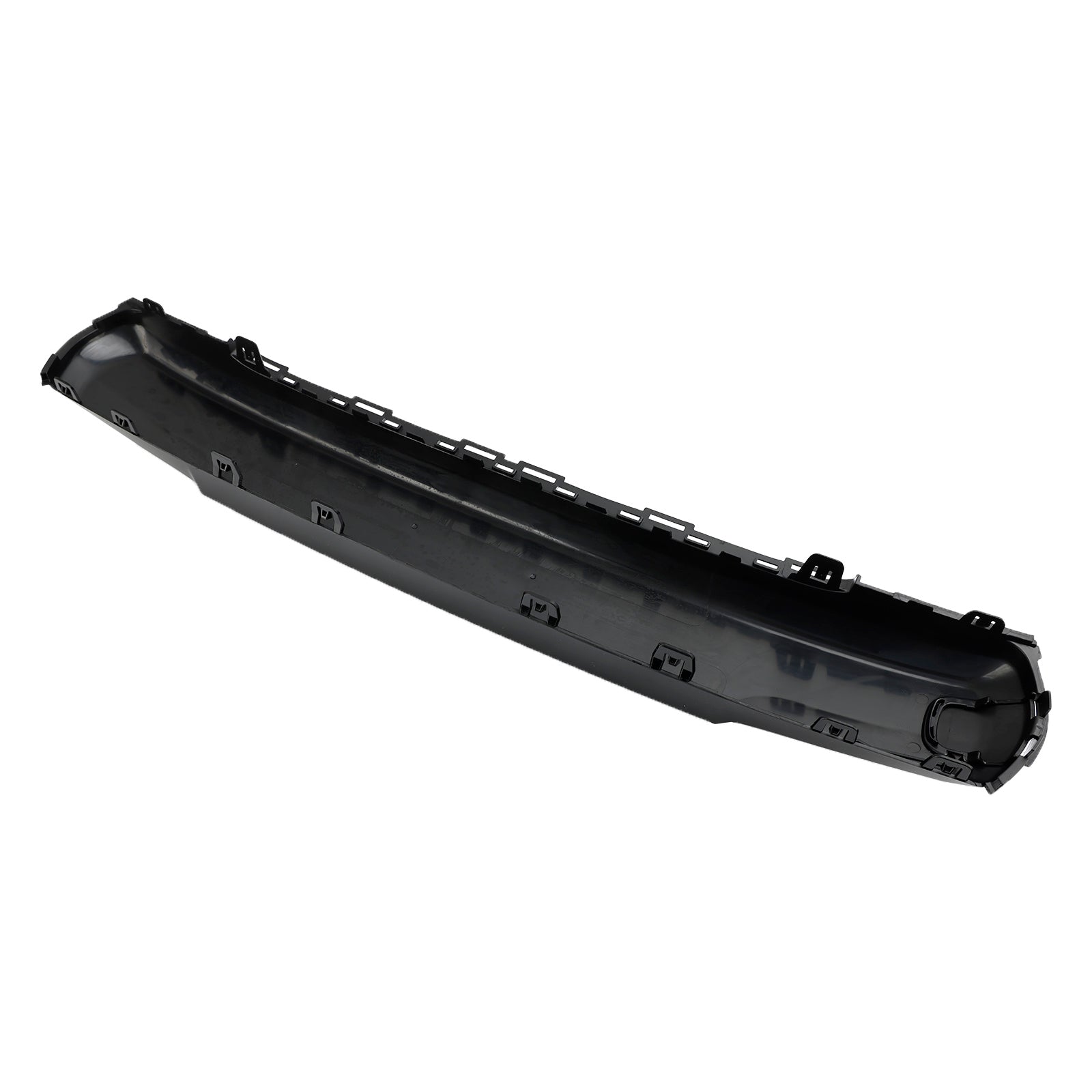 Couvercle de plaque d'immatriculation avant noir brillant pour Mini F55 F56 F57 Cooper JCW 51117337791