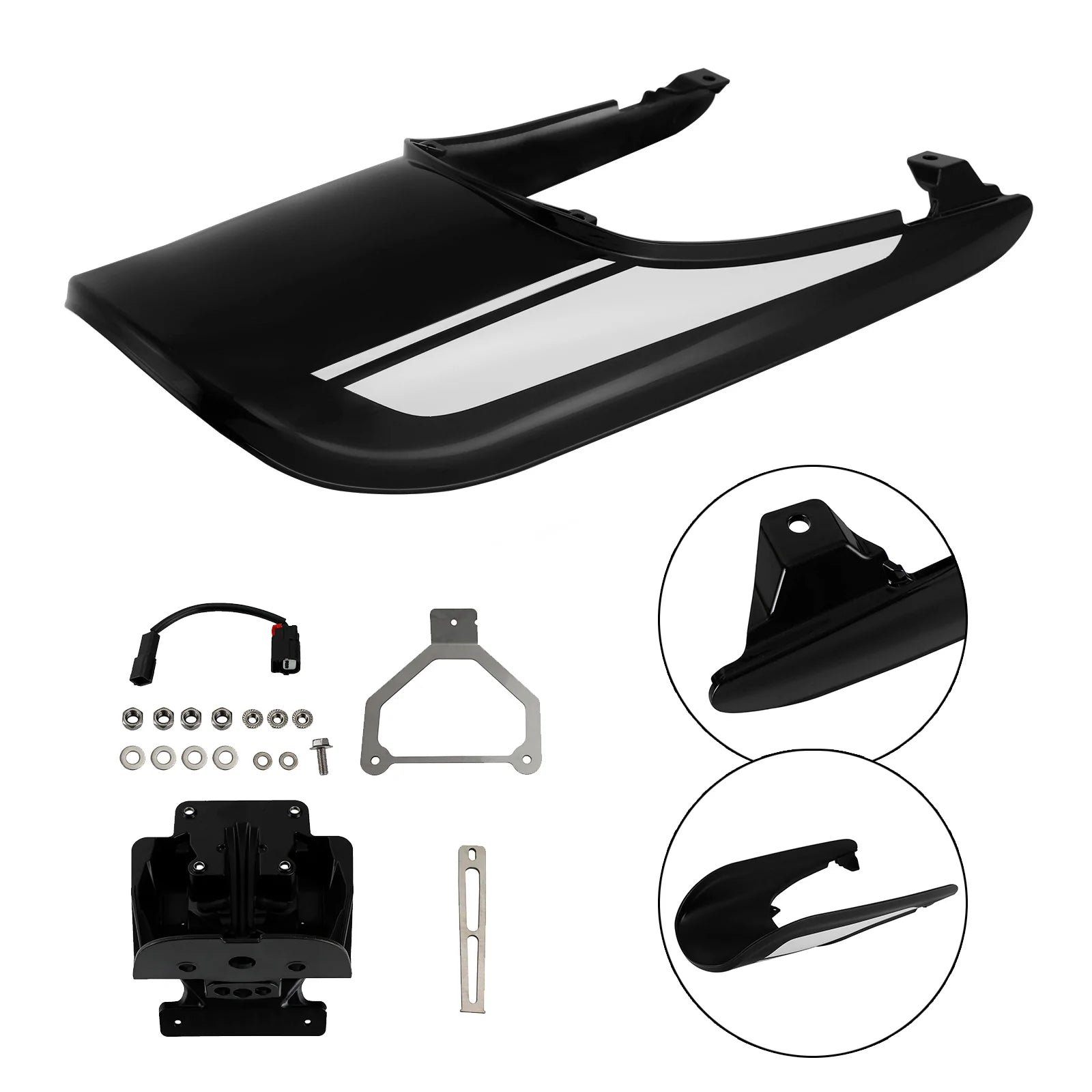 Kawasaki Z900RS 2018-2022 Ogon Fairing + Obsługa tablicy rejestracyjnej