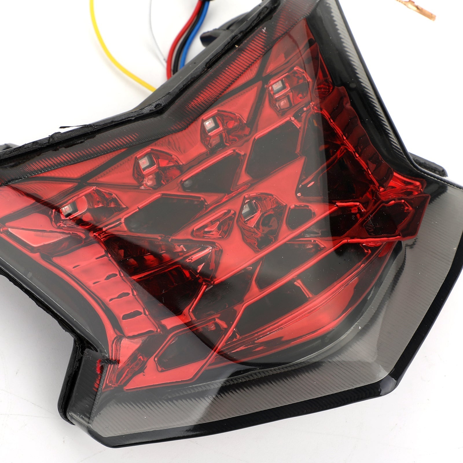 Clignotants de frein à LED feu arrière pour Kawasaki Z650 Ninja 650 Z900 17-19 argent générique