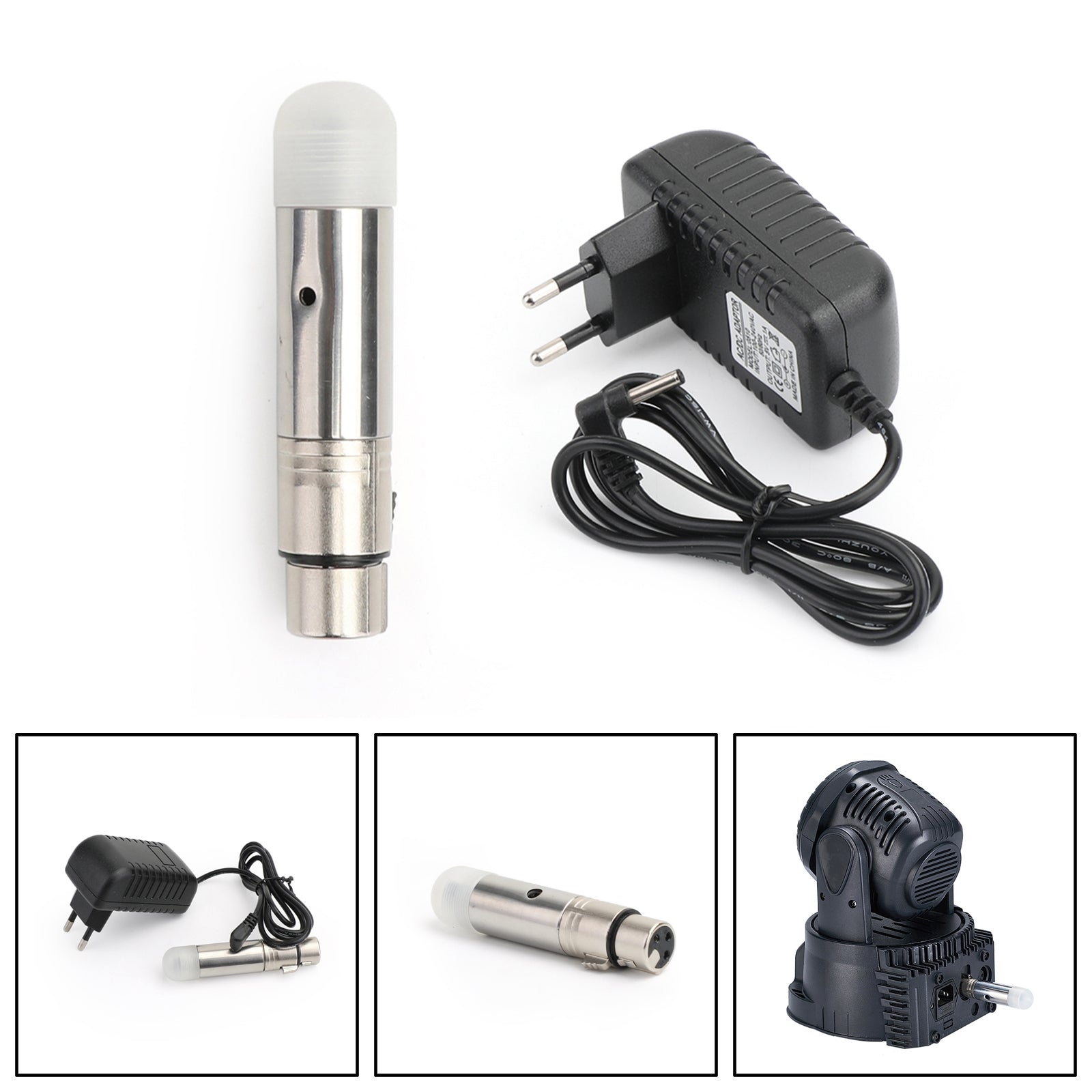 DMX512 Transmetteur sans fil Récepteur DMX Contrôleur 2.4G Stage Lighting EU