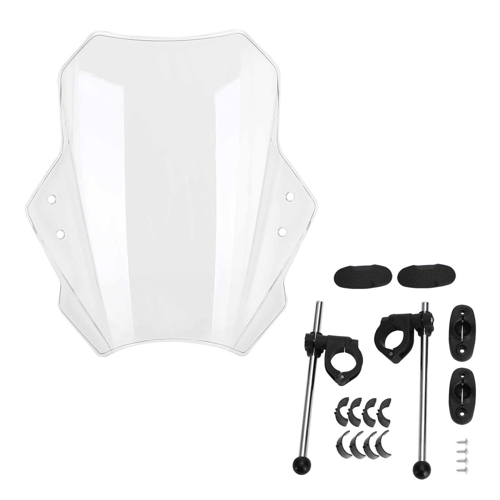 Mumo generico del parabrezza regolabile in moto universale 22 mm 28 mm 28 mm