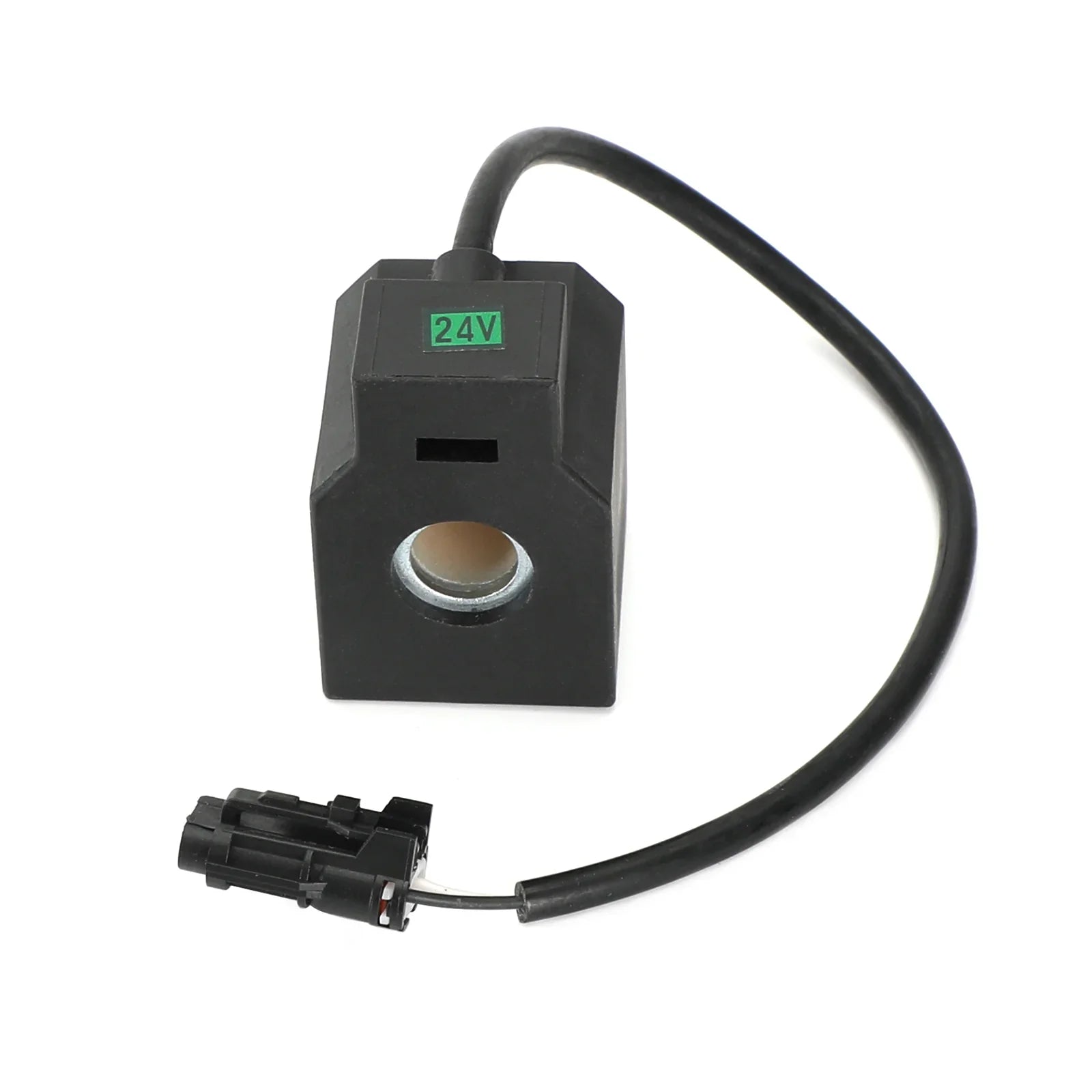 1 szt. Cewka zaworu elektromagnetycznego 24 V DC do koparki Hyundai R55 R210-5 R220-5
