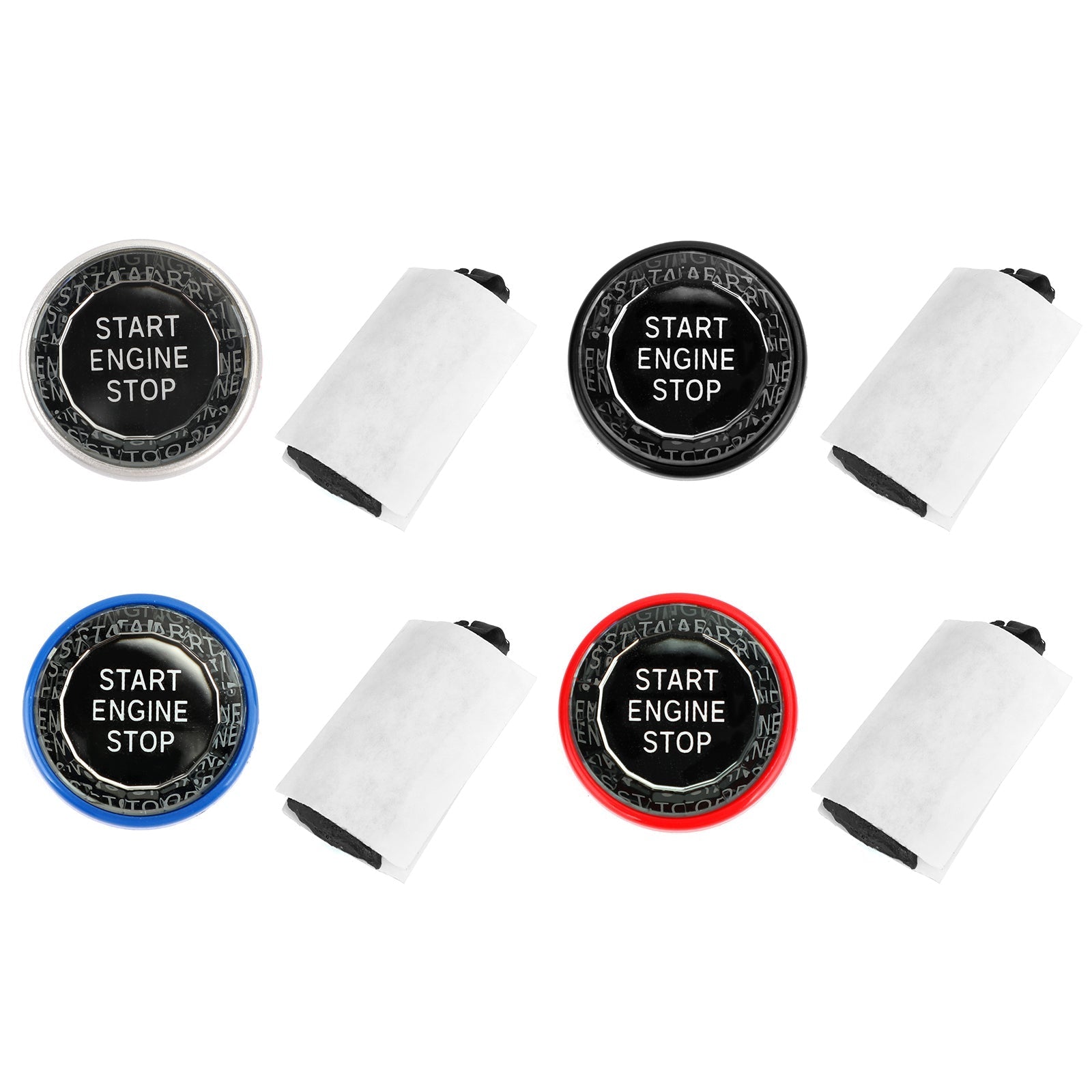 Jaguar XF XE F-Pace Engine Start Stop Push Button Switch Decor Cover