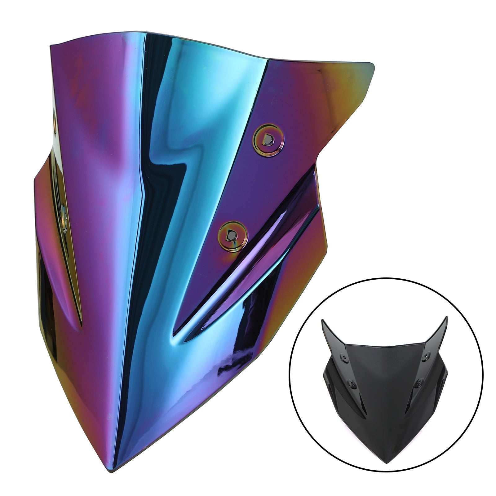 Parabrezza parabrezza per kawasaki z400 2018-2022 generico