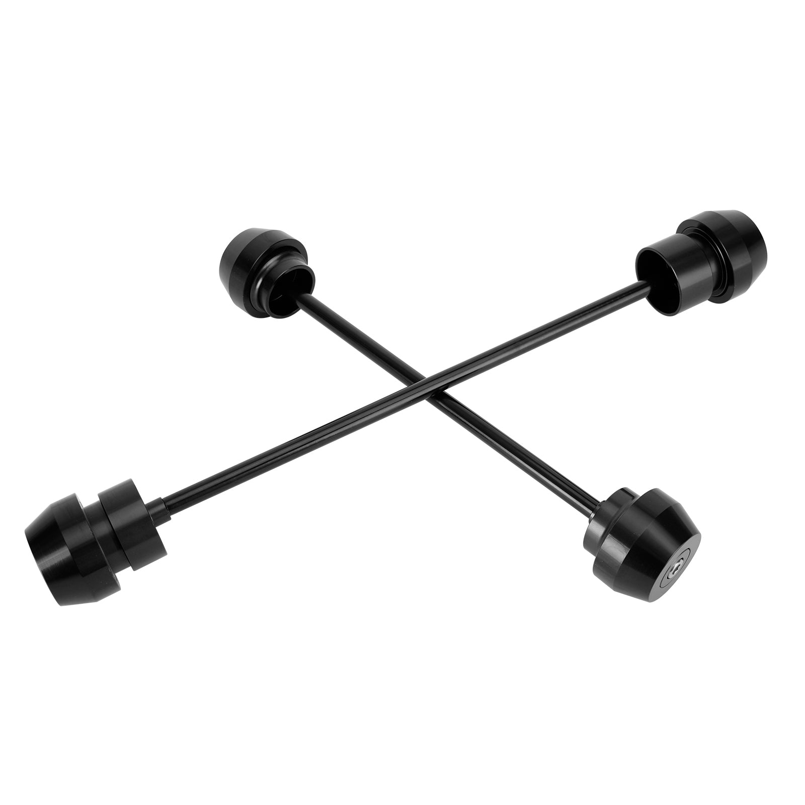 Etu-taka-akselin haarukkapyörän liukusäädin Cnc musta sopii Yamaha Yzf-R7 Yzf R7 21-23