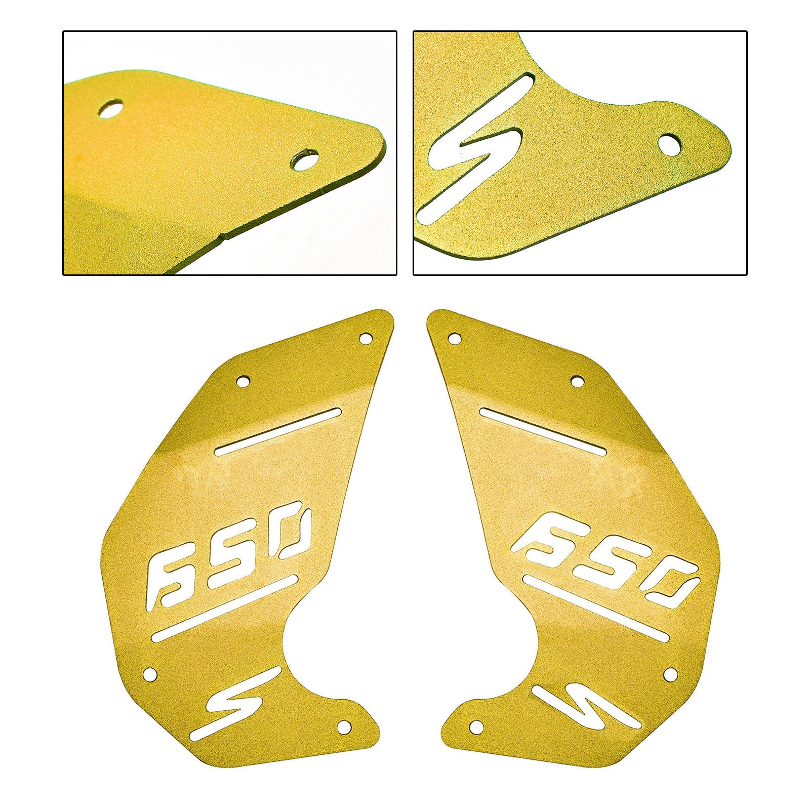 Motorbeschermer Zijpaneel Goud Voor Kawasaki Vulcan S En650 Vn650 2015-2022 Cafe