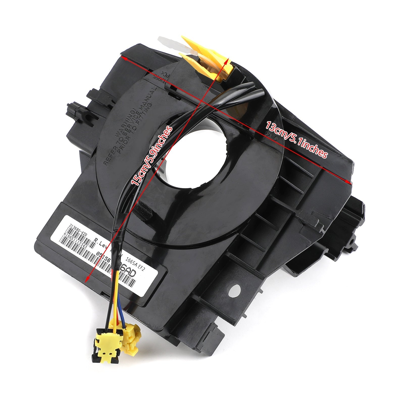 2007-2018 Compass Patriot 56046534 Generieke stuurwielklokveer