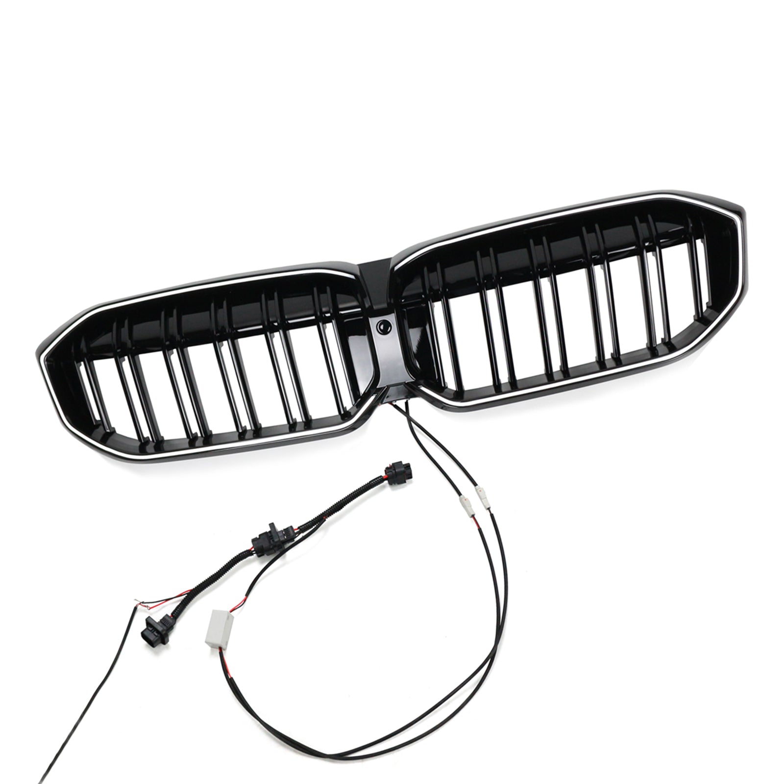 Griglia anteriore nera a doppia linea BMW Serie 3 G20 G28 2023-2024