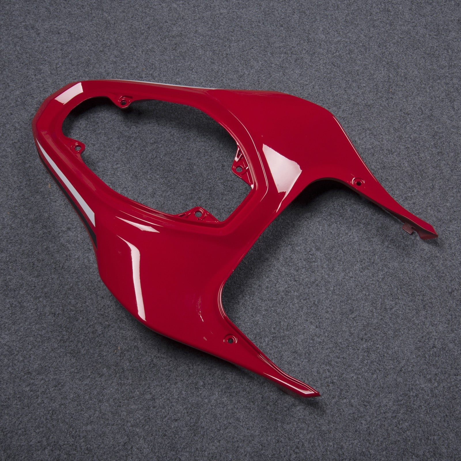 Amotopart Carénage pour Kawasaki Z900 2017-2019 18 Rouge Injection Plastique ABS Carrosserie Générique