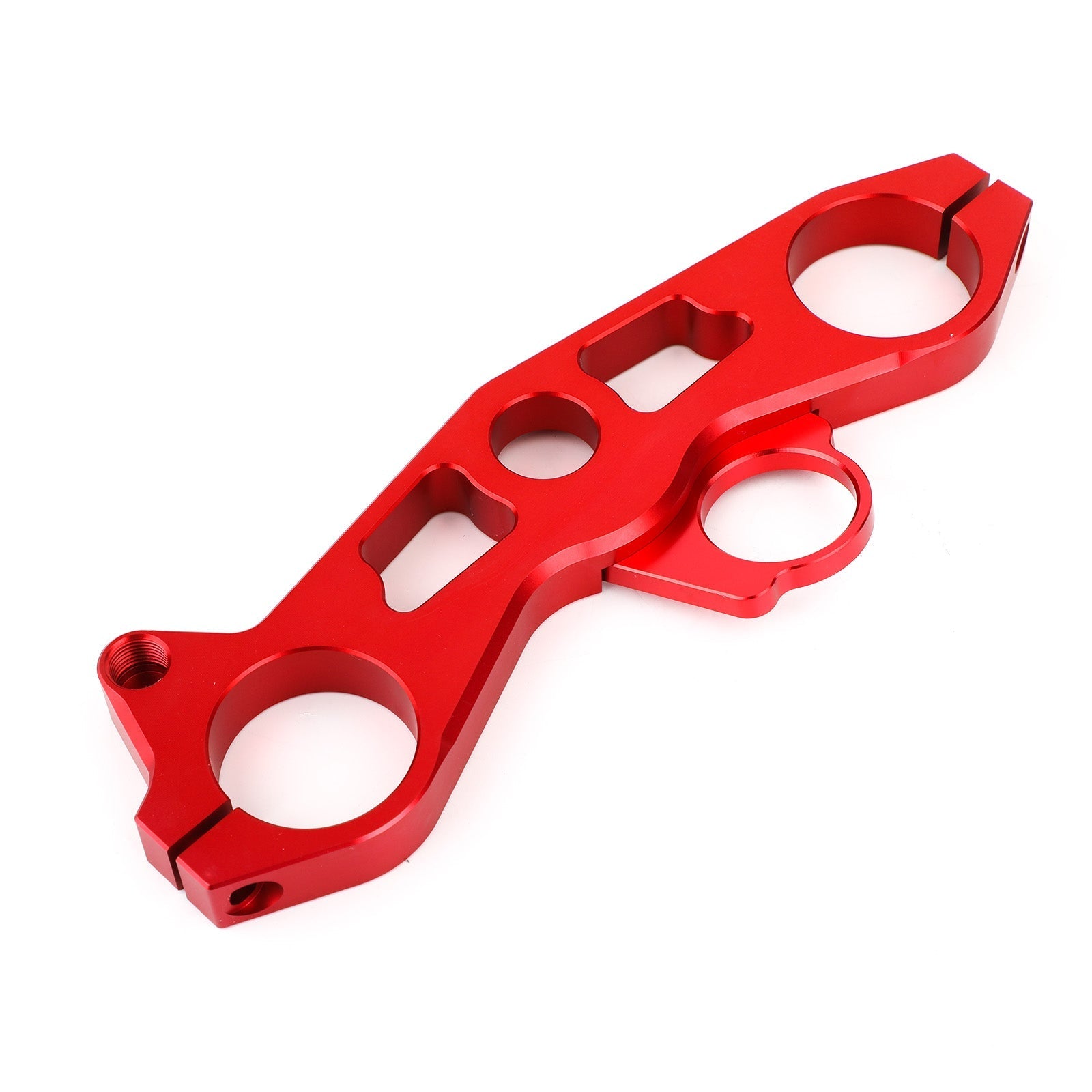 Abbassando la maglietta superiore per la forcella per Kawasaki Ninja ZX6R 09-12 Generico