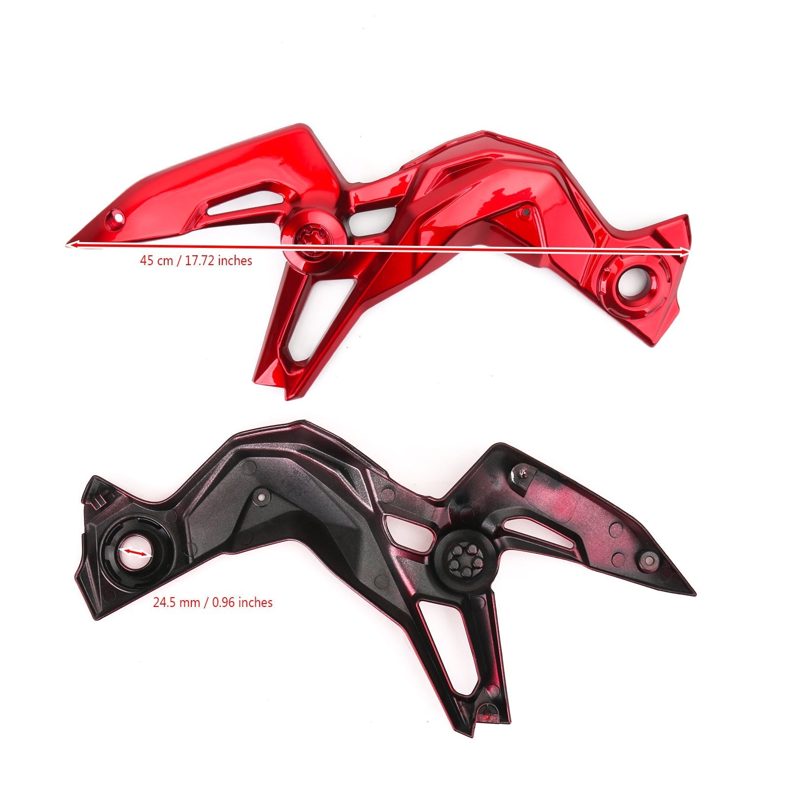 Motocykl ABS ABS Ochrona plastiku rejestracja Kawasaki Z900 2020-2021 Generic