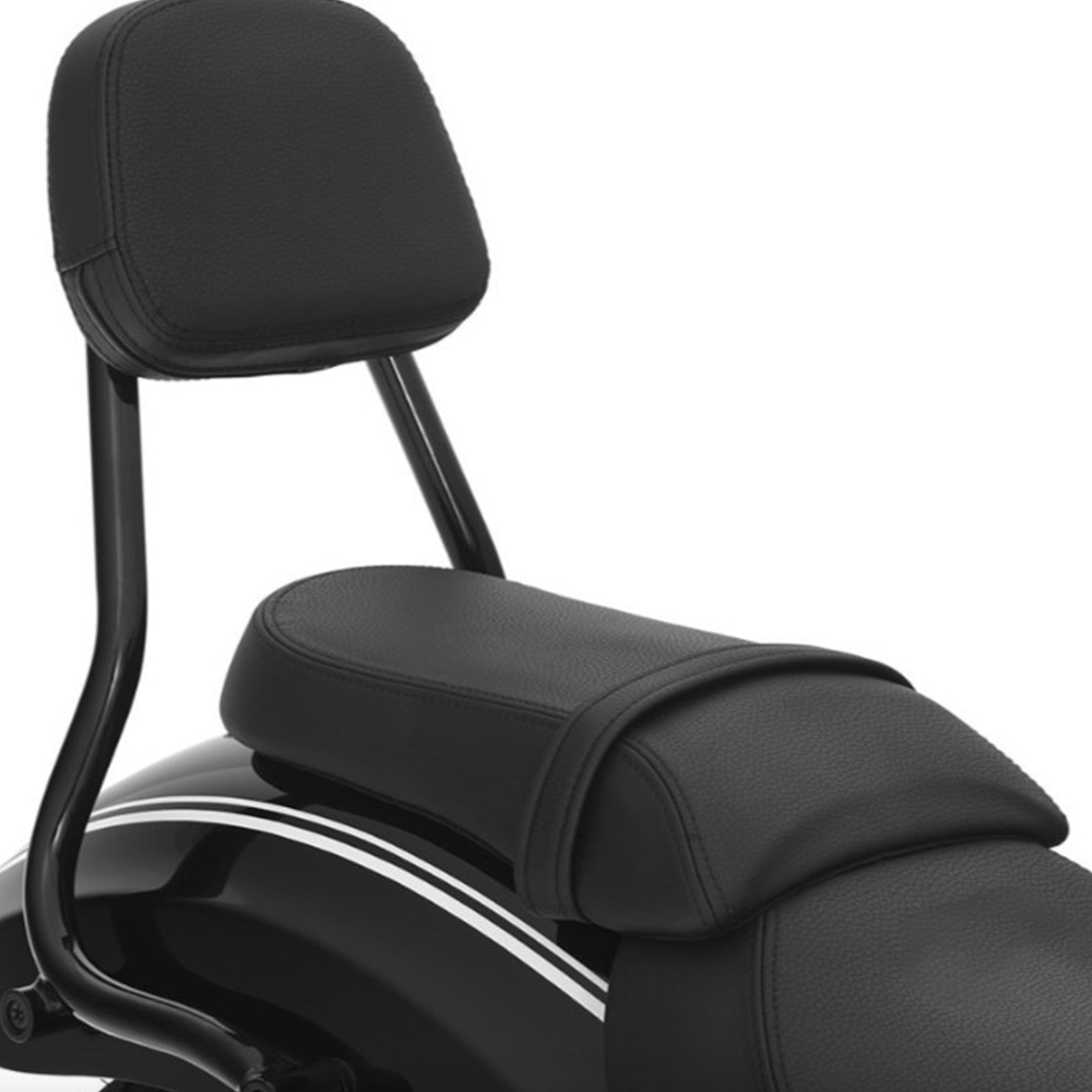 Cojín De Asiento Trasero Negro Para Bmw 1800 R18 2020-2021 Genérico