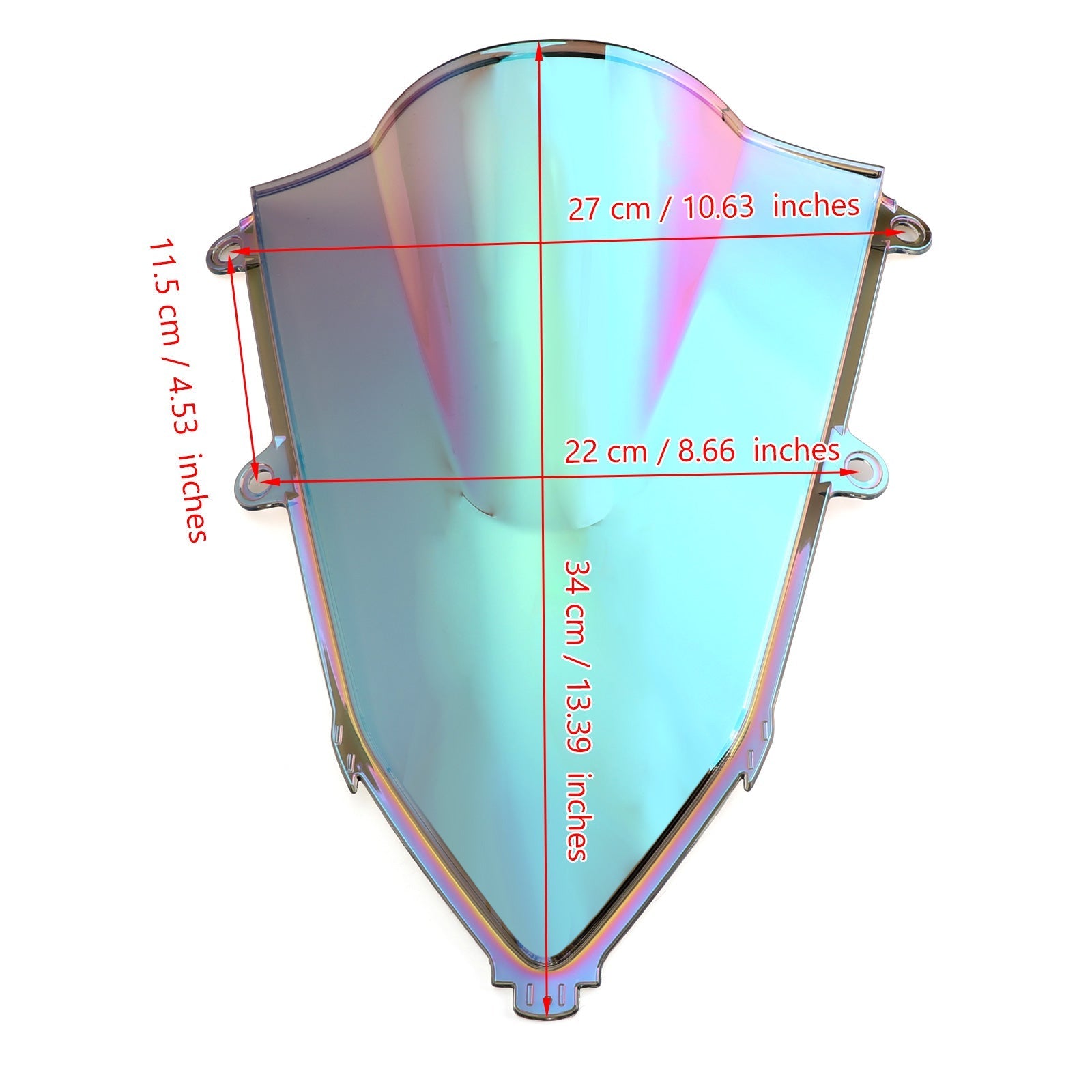 Parabrezza parabrezza per Honda CBR650R CBR 650 R 2019 Generico