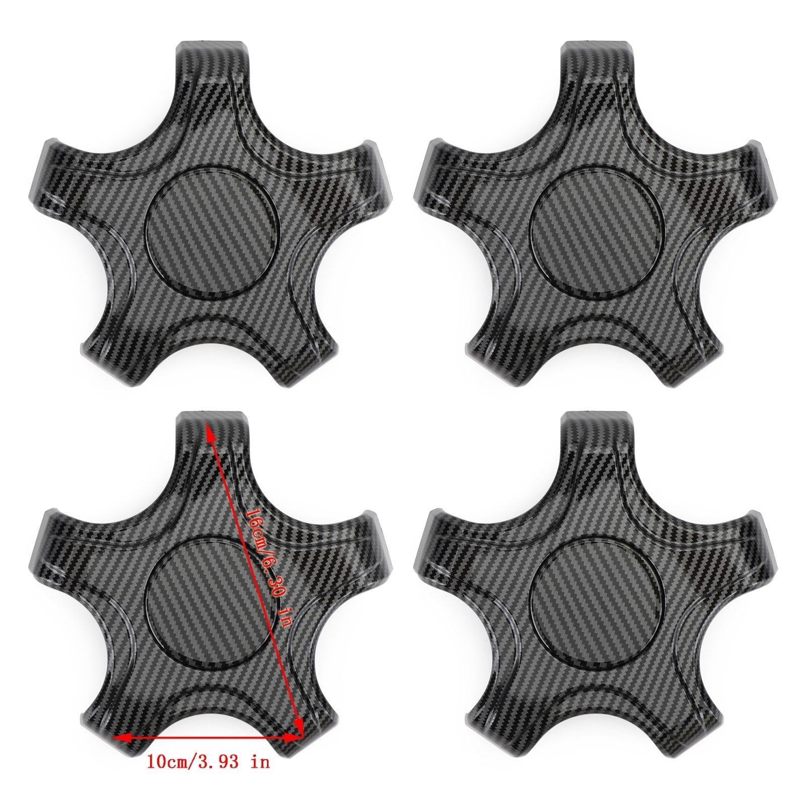 4 szt. Osłona piasty środkowej koła Osłona środkowej obręczy Pasuje do modelu Tesla 3 Model Y Generic