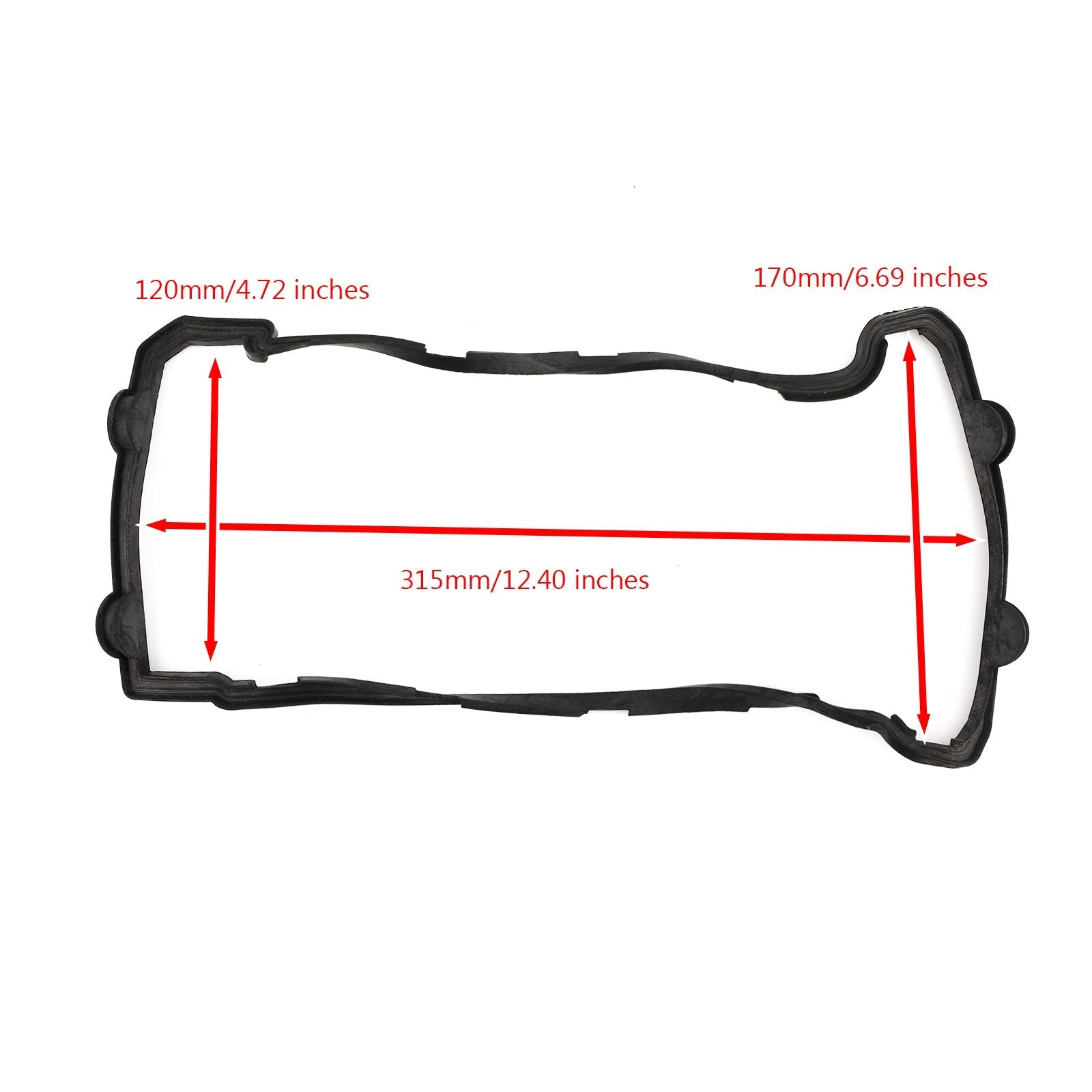 Joint de couvercle de soupape pour Kawasaki ZR250 Balius 250 1991-2007 P/N.11060-1133 générique
