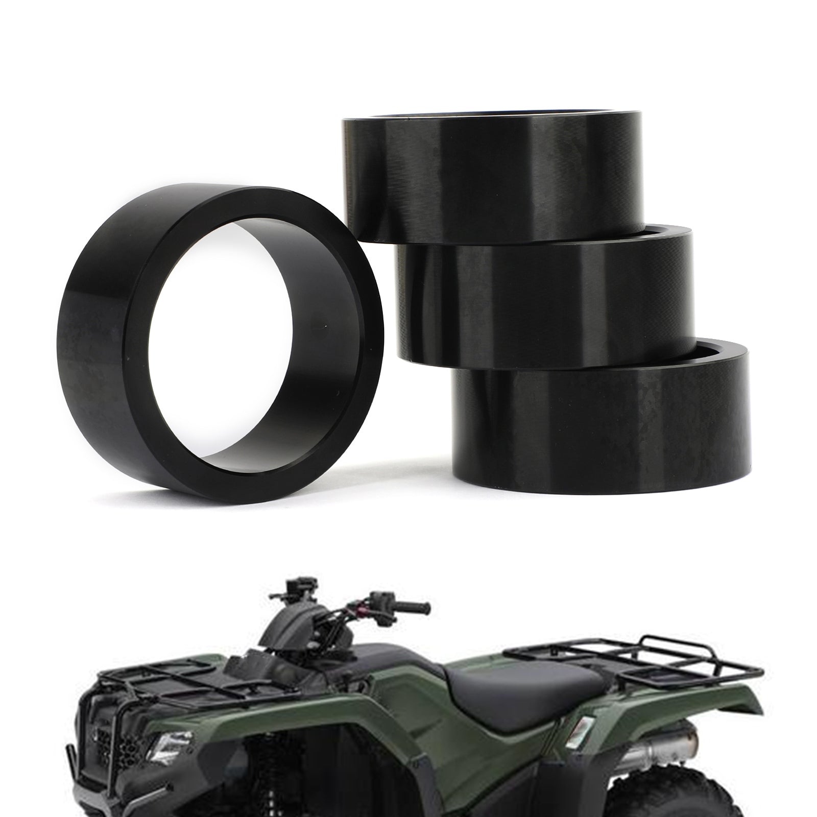 6.3 cm Honda Rancher Recon 230 250 300 350 420 420 Kit espaciador de elevación para bicicletas de montaña