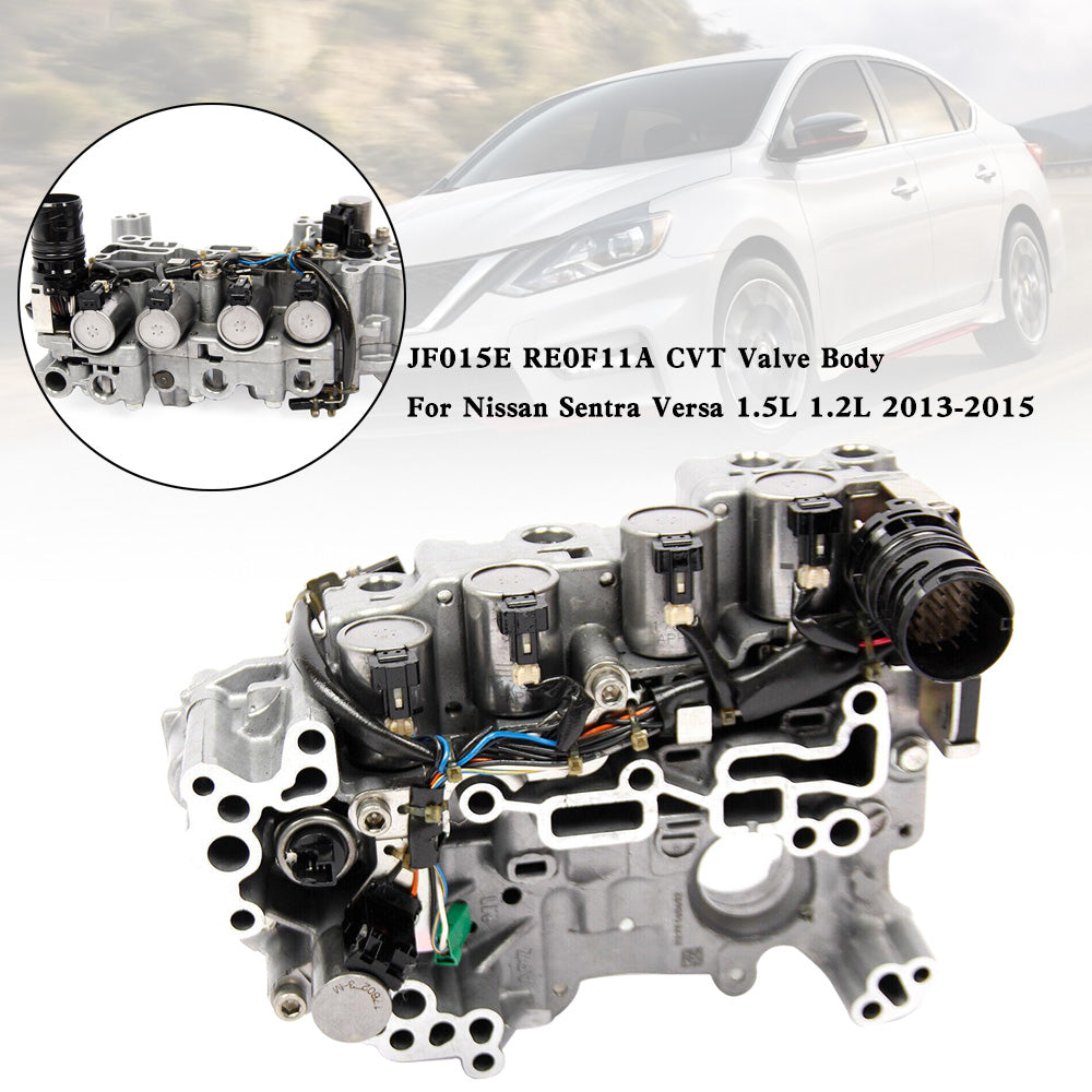 Corpo valvola CVT Nissan Almera Note Qashqai Sylphy Versa JF015E RE0F11A 2012-2015
