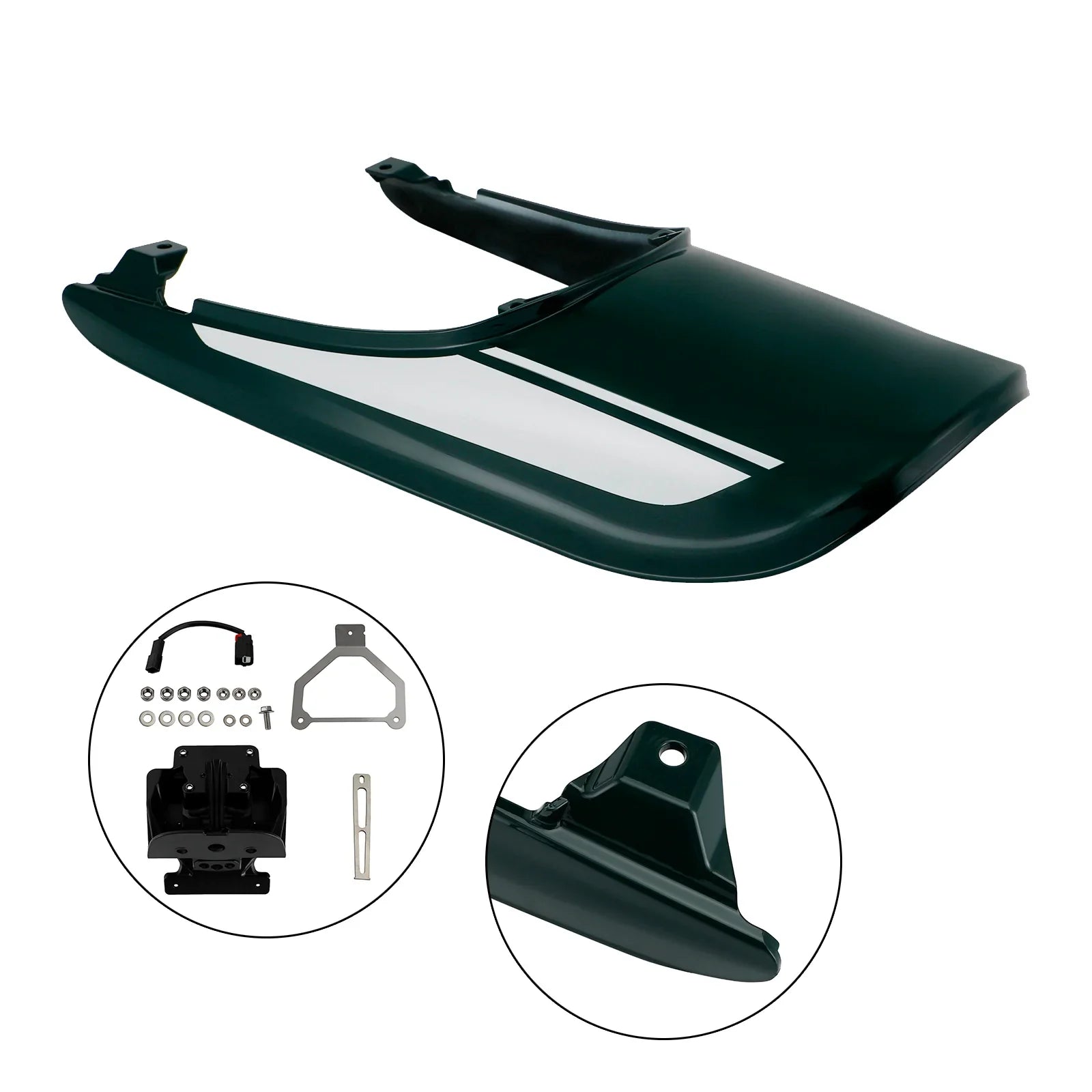 Kawasaki Z900RS 2018-2022 Ogon Fairing + Obsługa tablicy rejestracyjnej