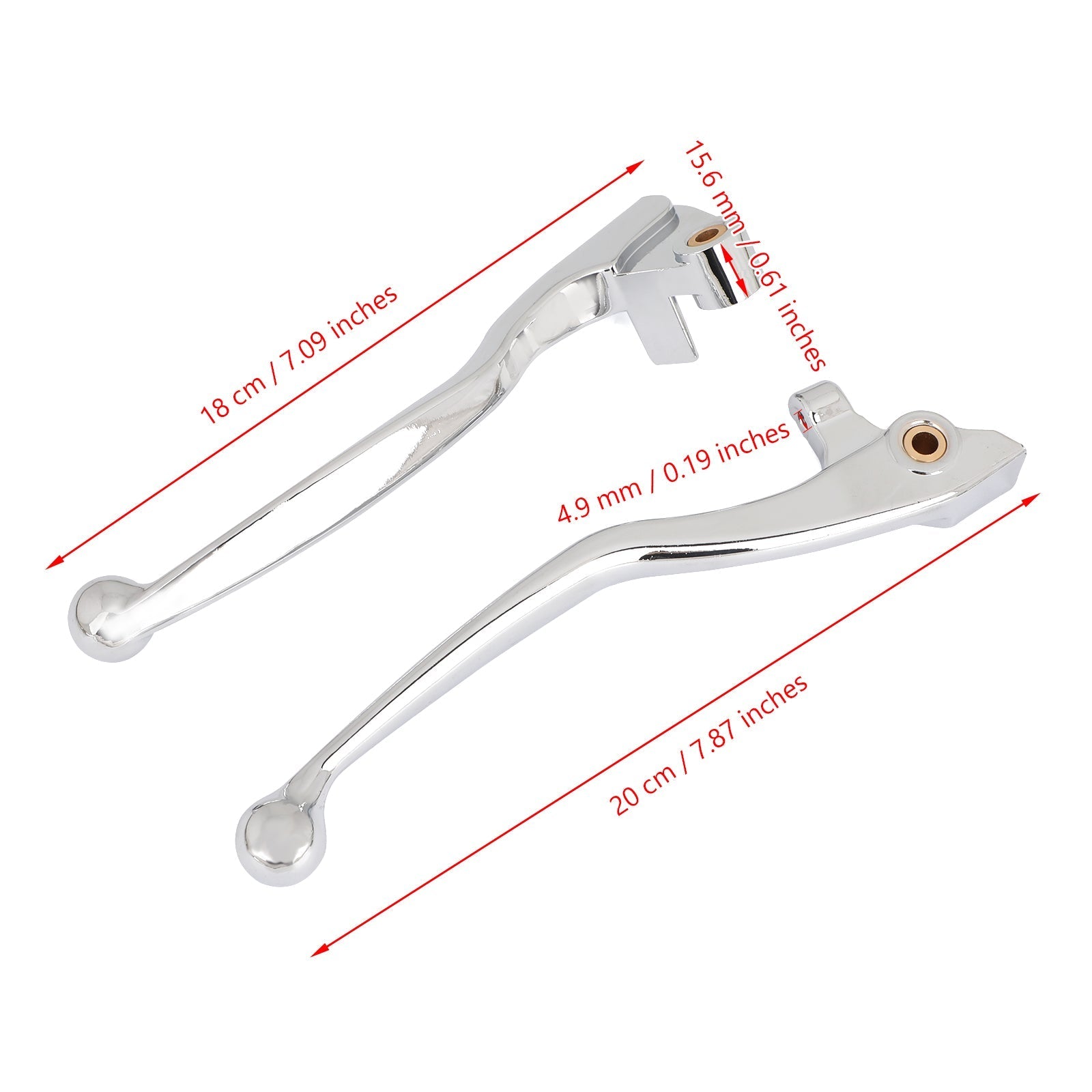 Ročice zavorne sklopke za Yamaha Dragstar XVS400 1996-2002 XVS650 1997-2002 Generic