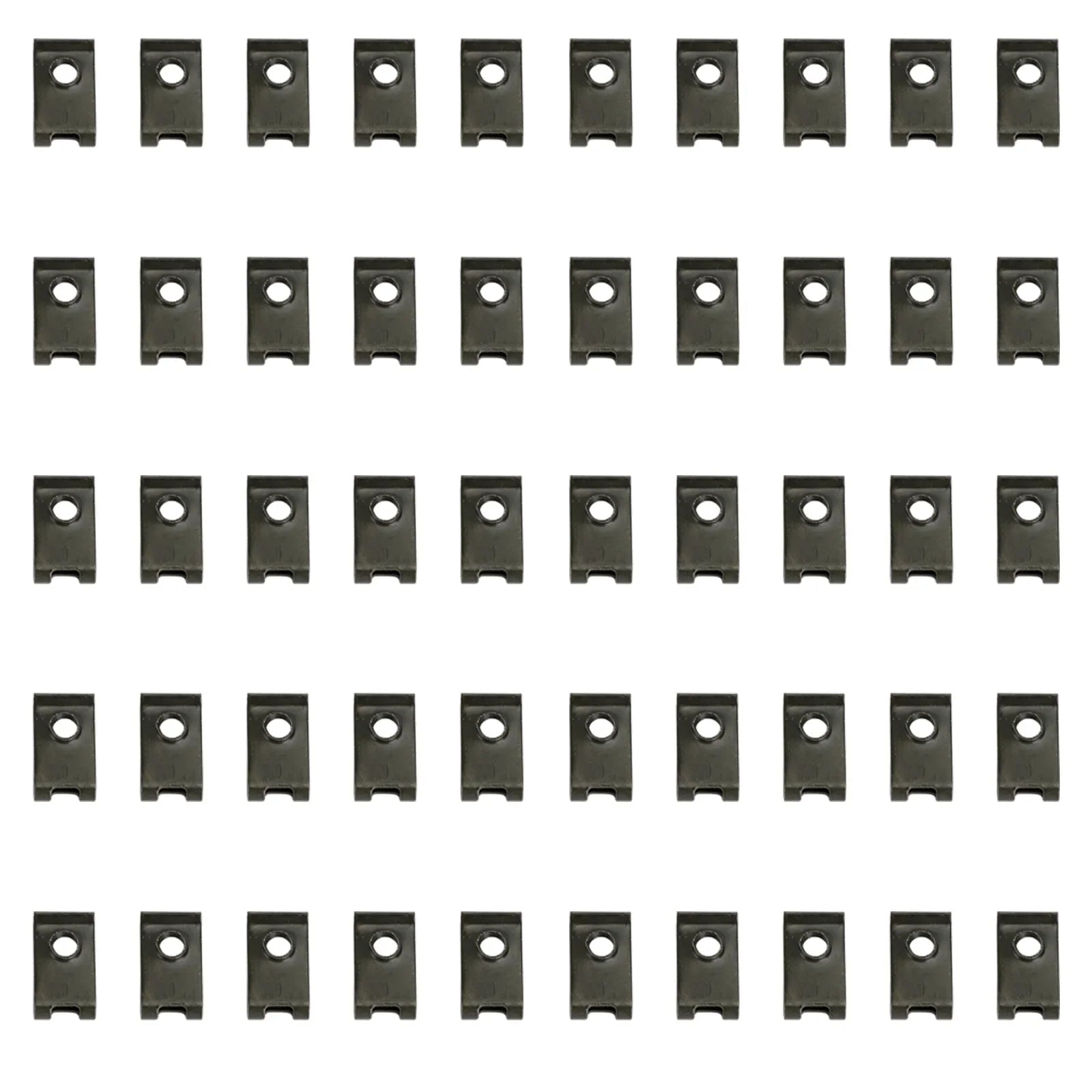 50x motocyklowa nakrętka śruby ocynkowana śruba zaciskowa Speedclips 5mm do ogólnej Hondy