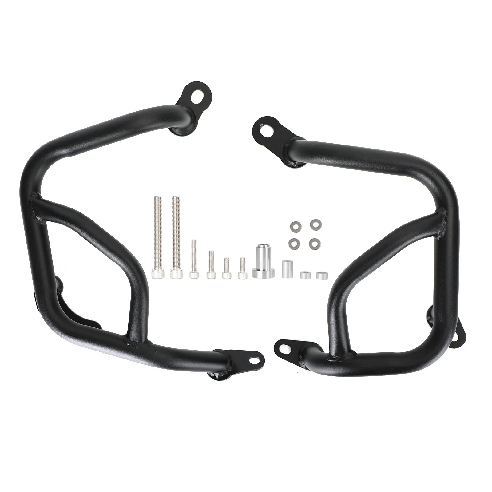 Niższy pasek ochronny ramy ochrony silnika dla BMW F900XR F 900XR 20-22 Srebrny