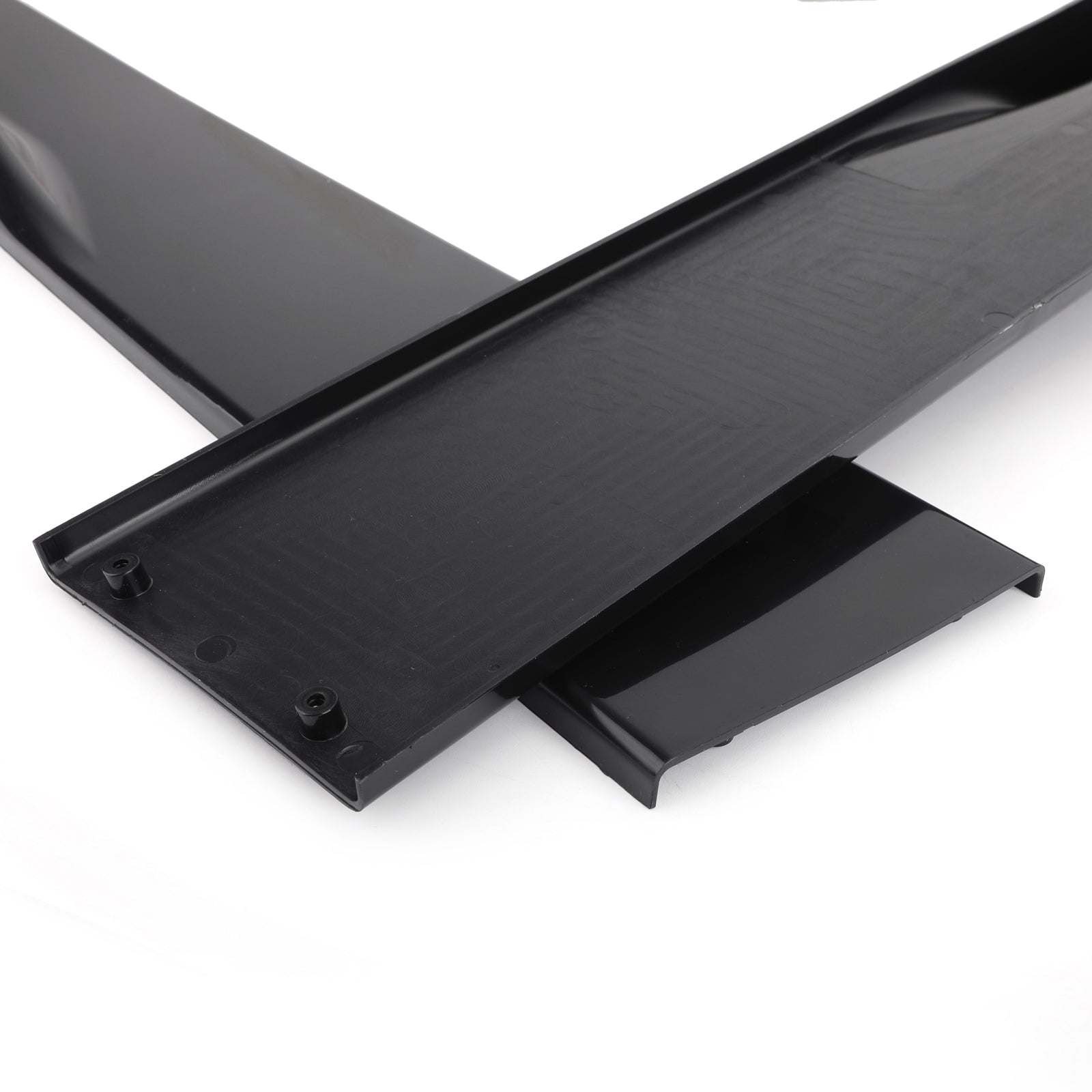 86.6" Universal Side Jupe Extensions Rocker Panel Splitters Lip Polypropylene Generic